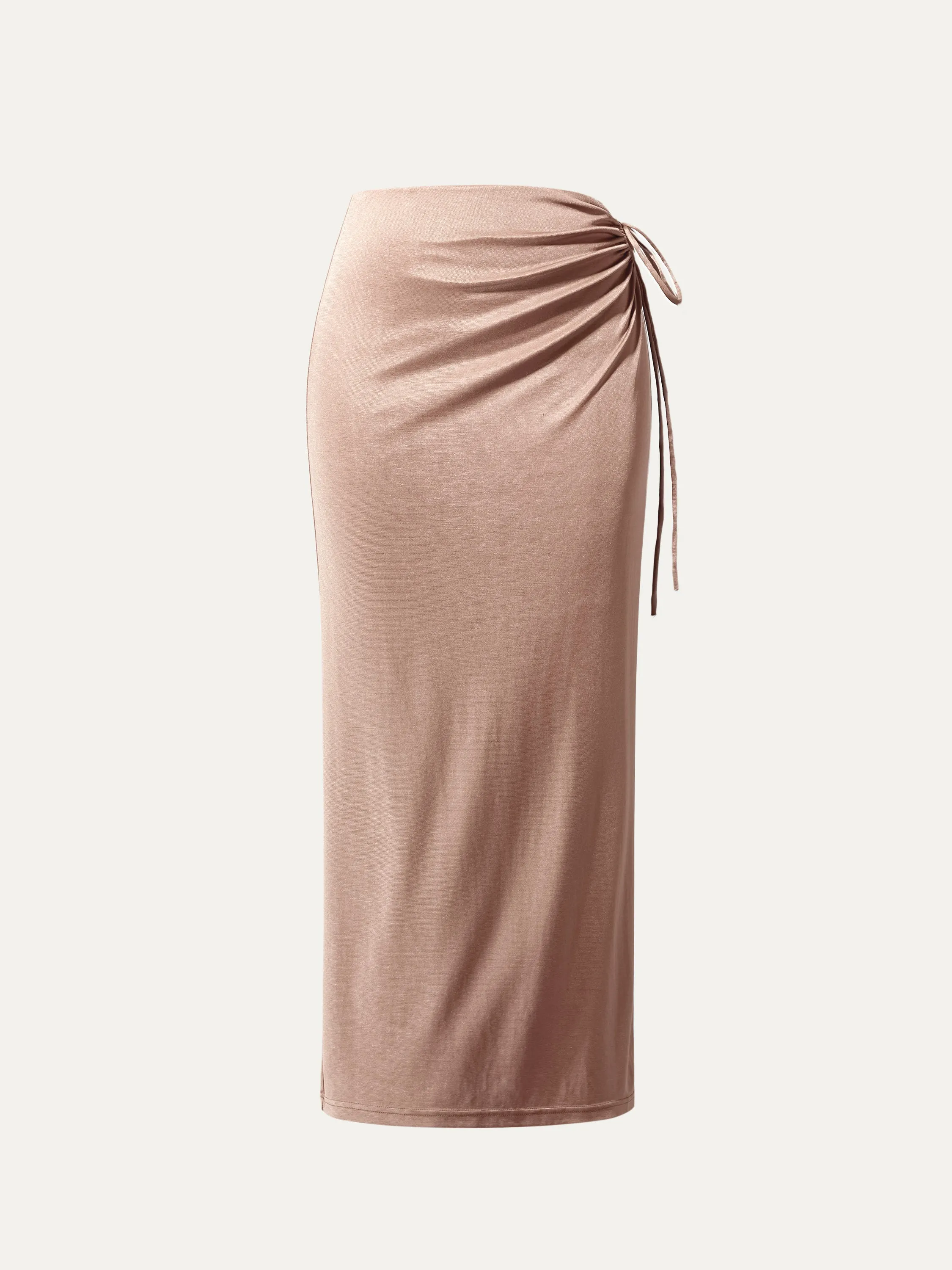 Silk-Like Acetate Irisa Midi Skirt sold by ogl move