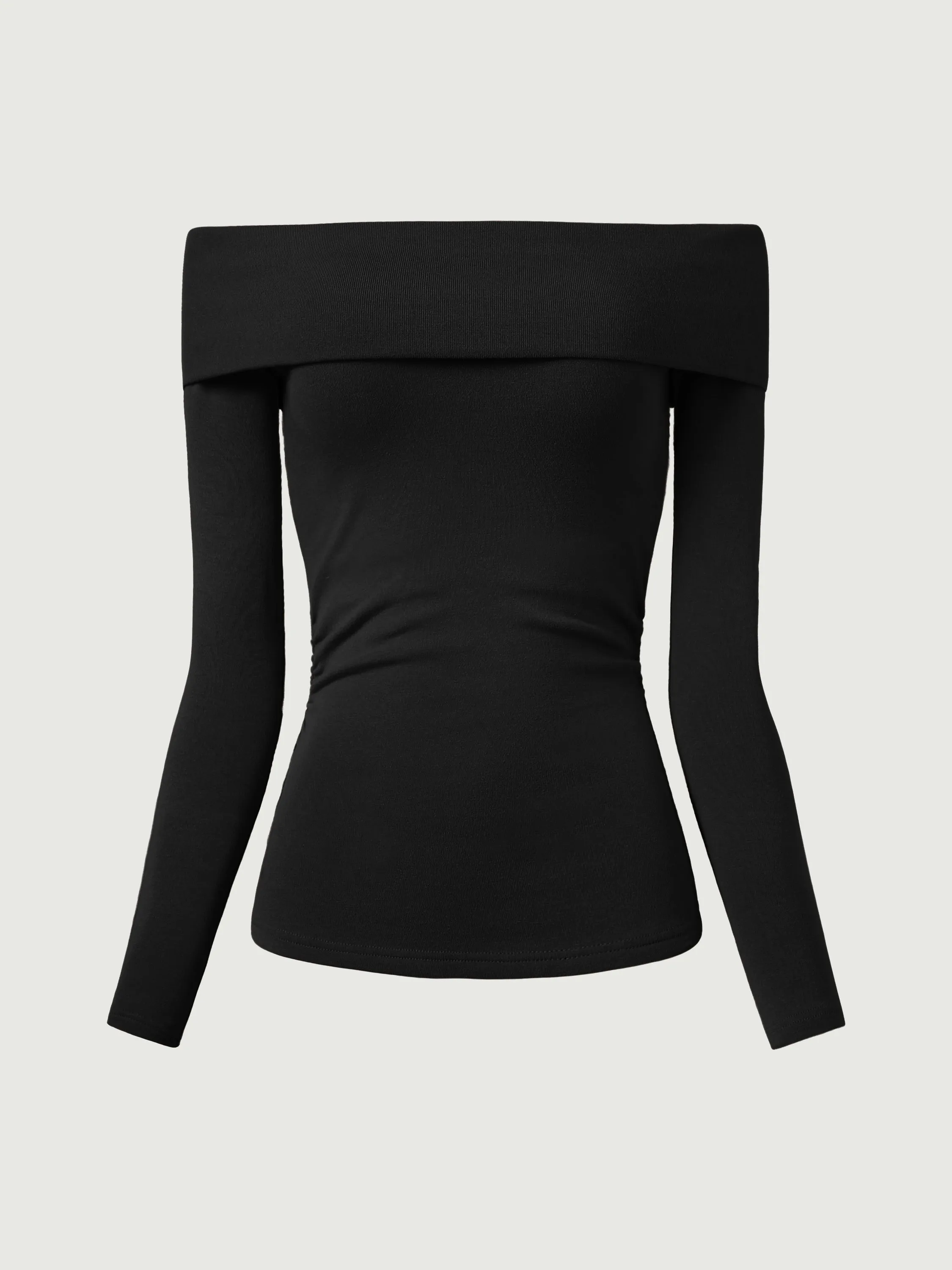 Long Sleeve Off The Shoulder Brami Top sold by OGLmove product image thumbnail 2