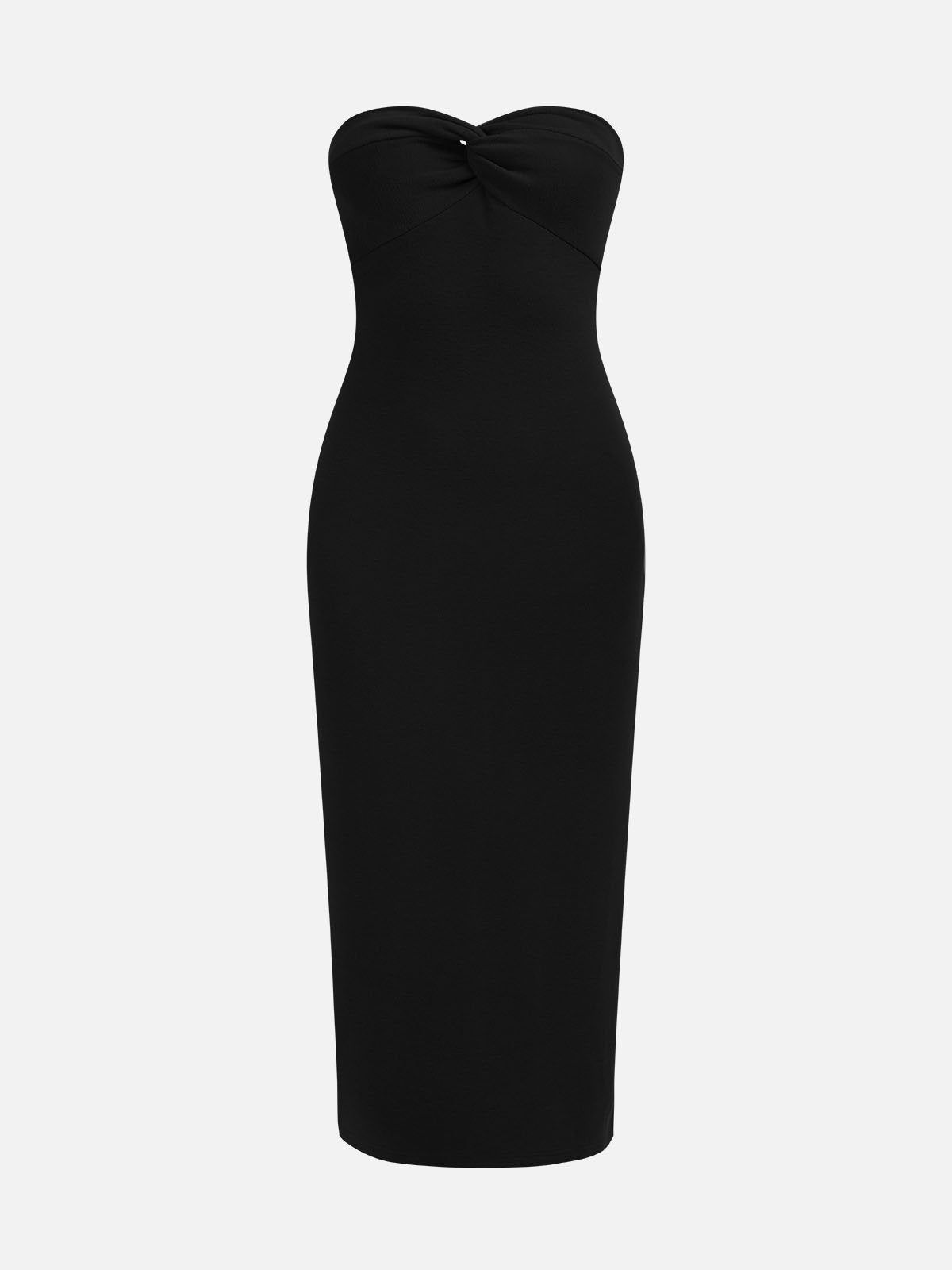 Eco-Mousse® Brushed Twist Front Midi Dress sold by ogl move product image thumbnail 8