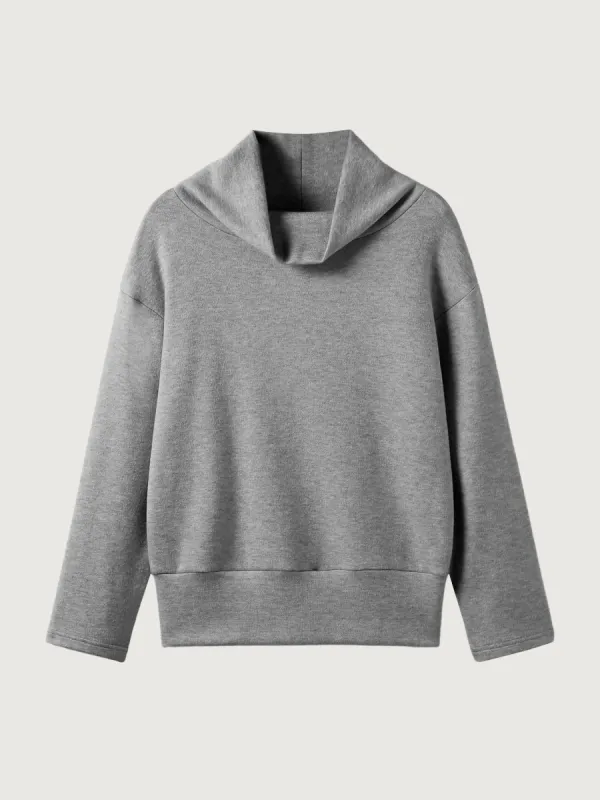 CashSoft Funnel Neck Sweatshirt sold by ogl move