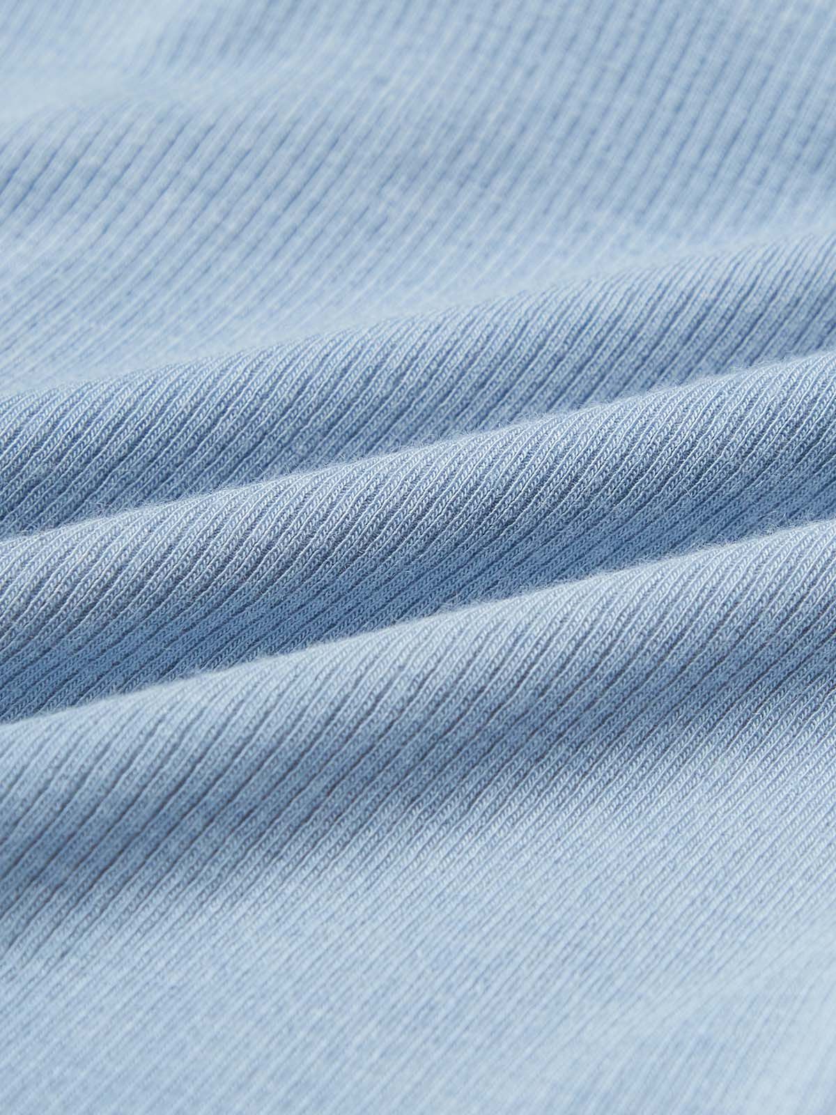 Merino Wool Blend Rib Ruched Surplice Mockneck Top sold by ogl move product image thumbnail 8
