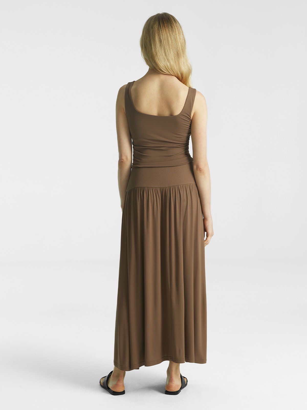 Eco-SkinKiss® Ruched Maxi Skirt sold by ogl move product image thumbnail 4