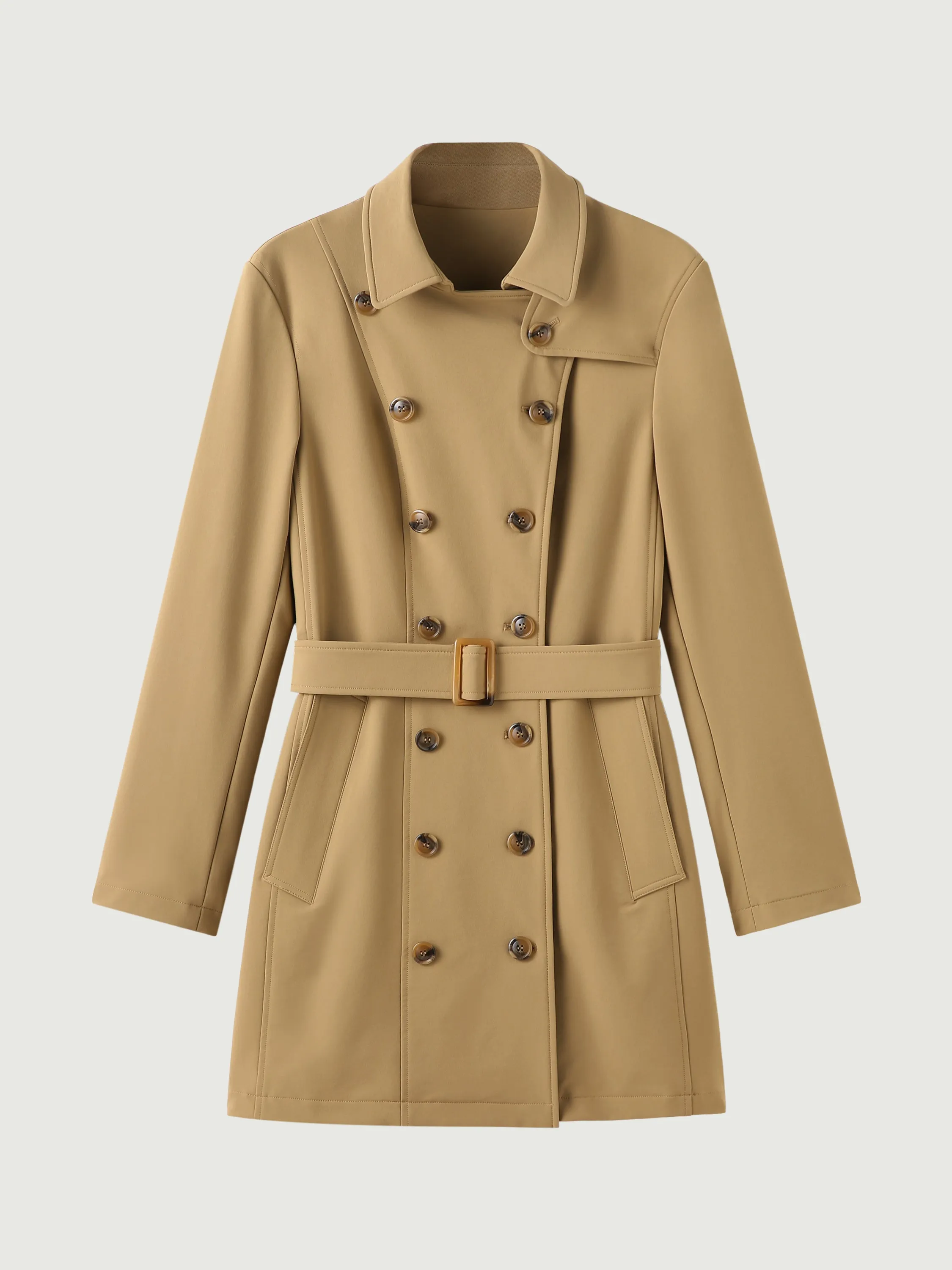 Matte Water-Repellent Trench Coat sold by ogl move product image thumbnail 2