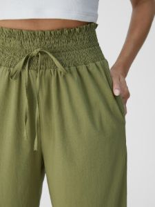 Smocked Flatter-Waist Jogger sold by ogl move