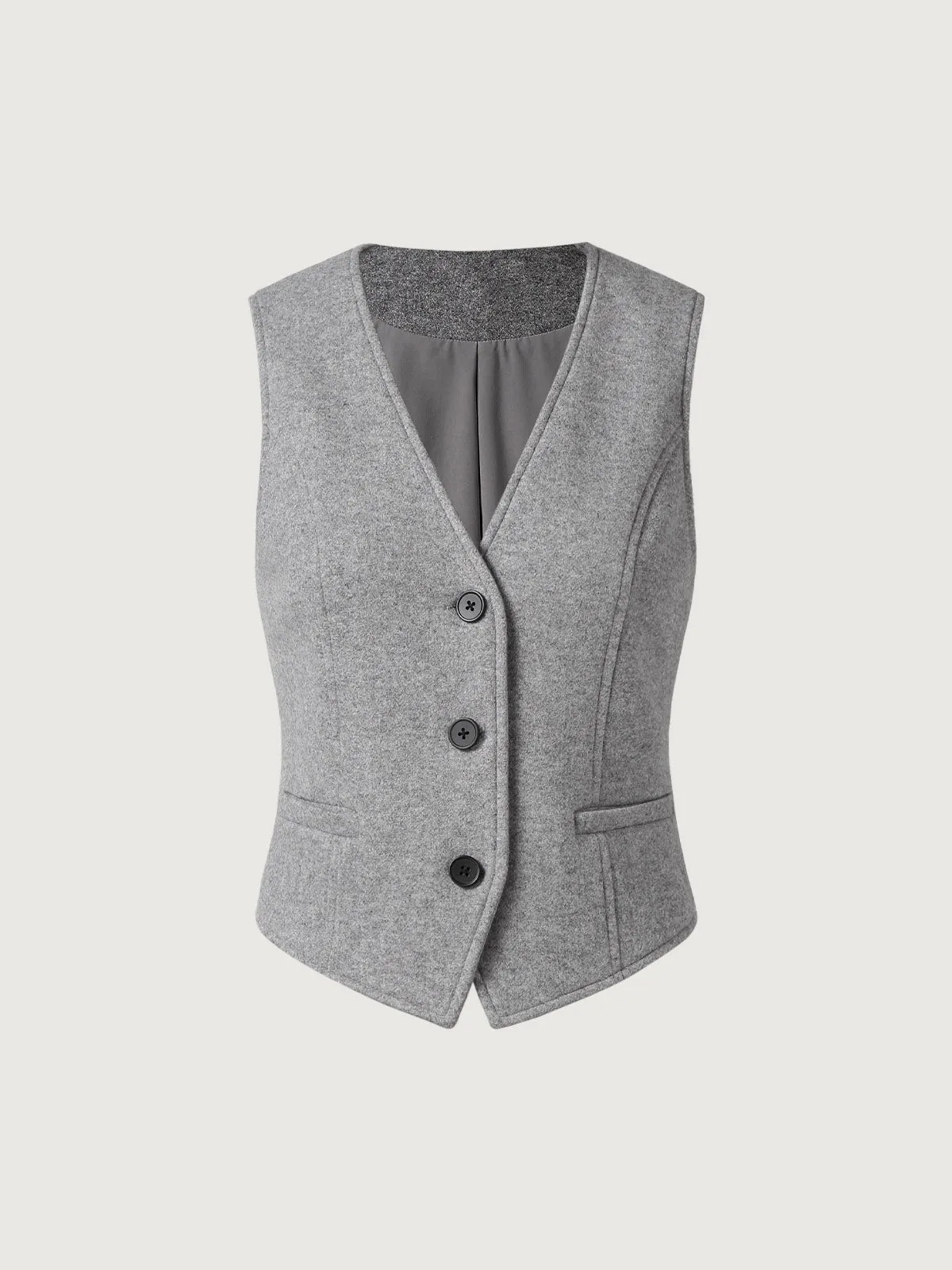 Button Vest sold by ogl move product image thumbnail 2