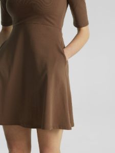 Mid-Length Sleeve Cutout Shoulder Mini Dress sold by ogl move