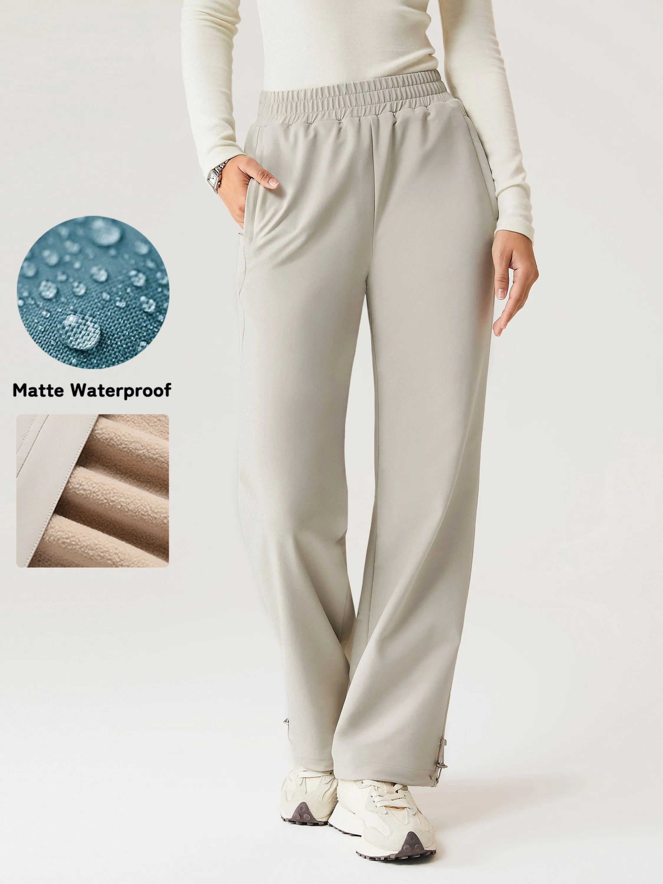Water-Proof Fleece-Lined Elastic Waist Pant sold by OGLmove product image thumbnail 4