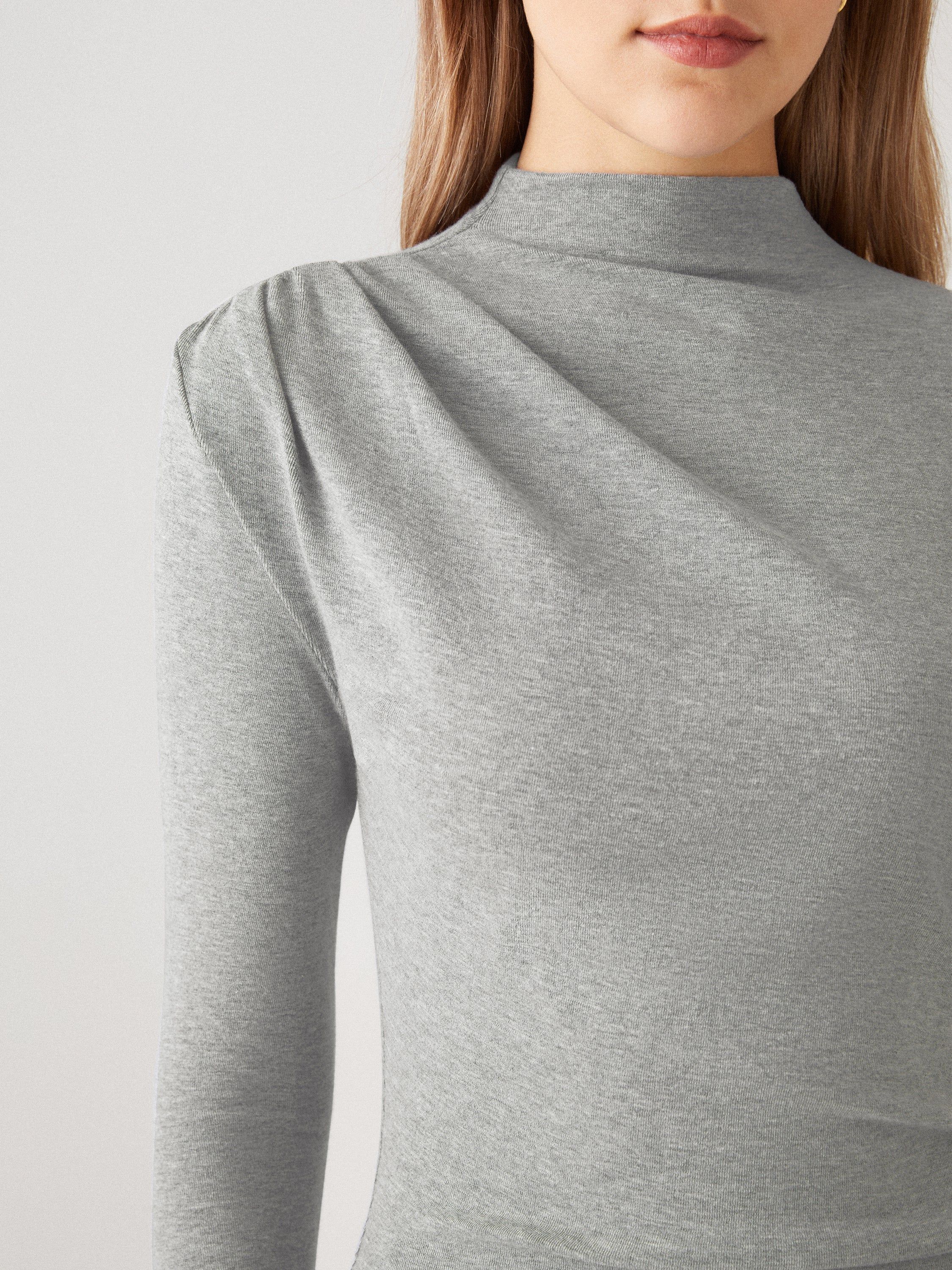 Eco-Mousse® 2.0 Goddess Mockneck Midi Dress sold by ogl move product image thumbnail 5