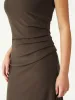 Mockneck Tucks Midi Dress sold by ogl move