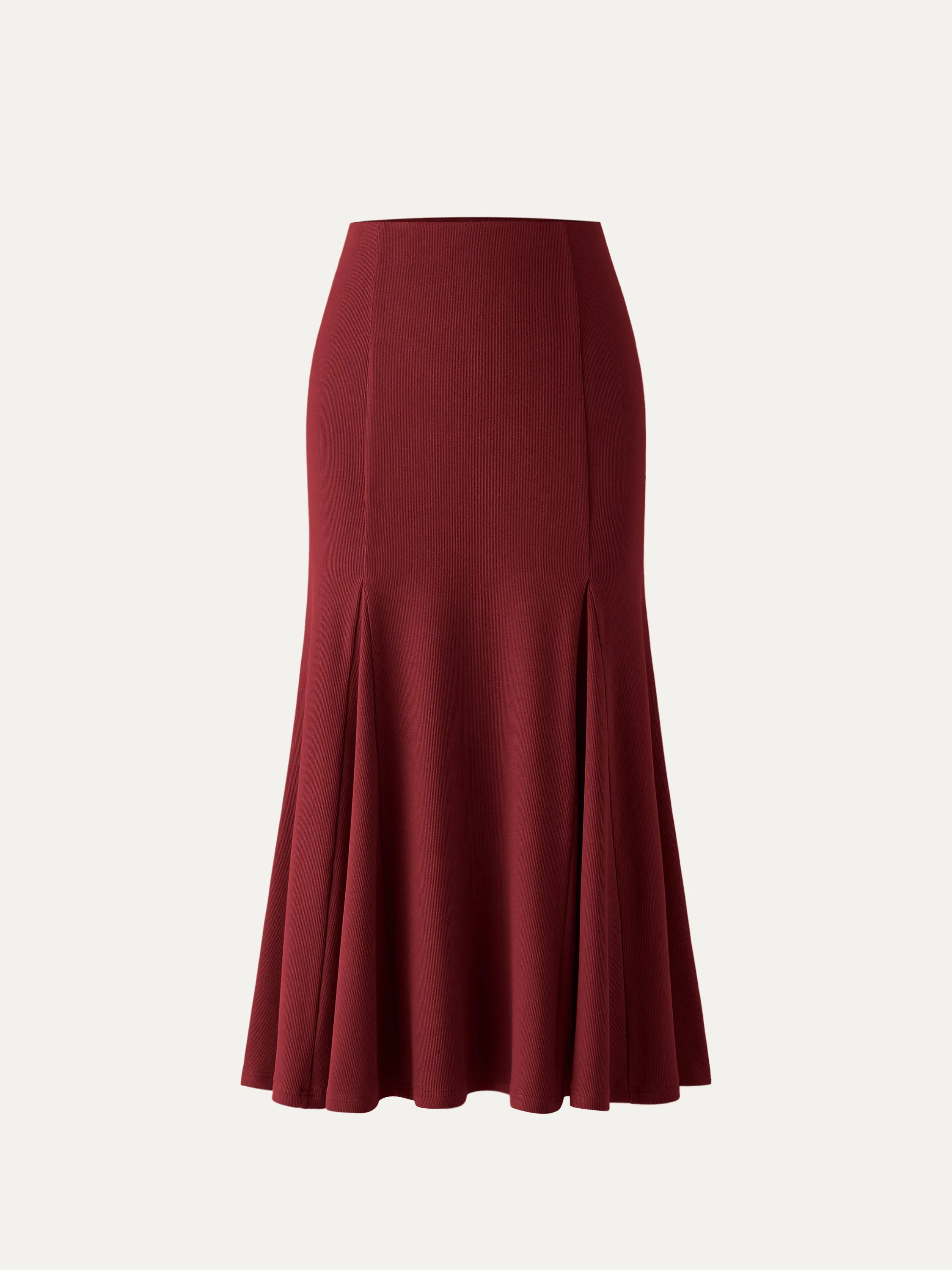 High Waisted Midi Fishtail Skirt sold by ogl move product image thumbnail 5