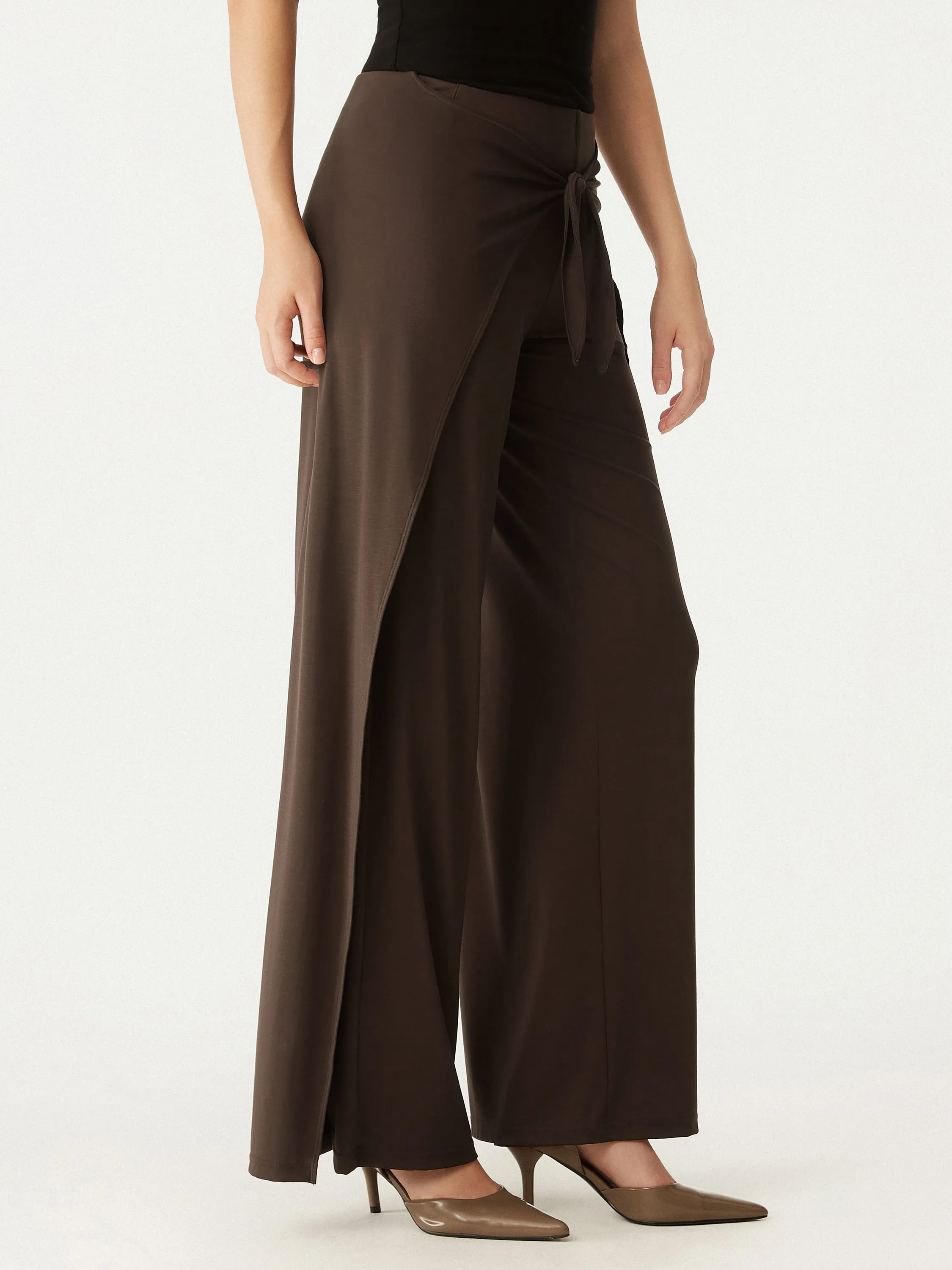 Pull-On Tencel Wide Leg Pant sold by ogl move product image thumbnail 5