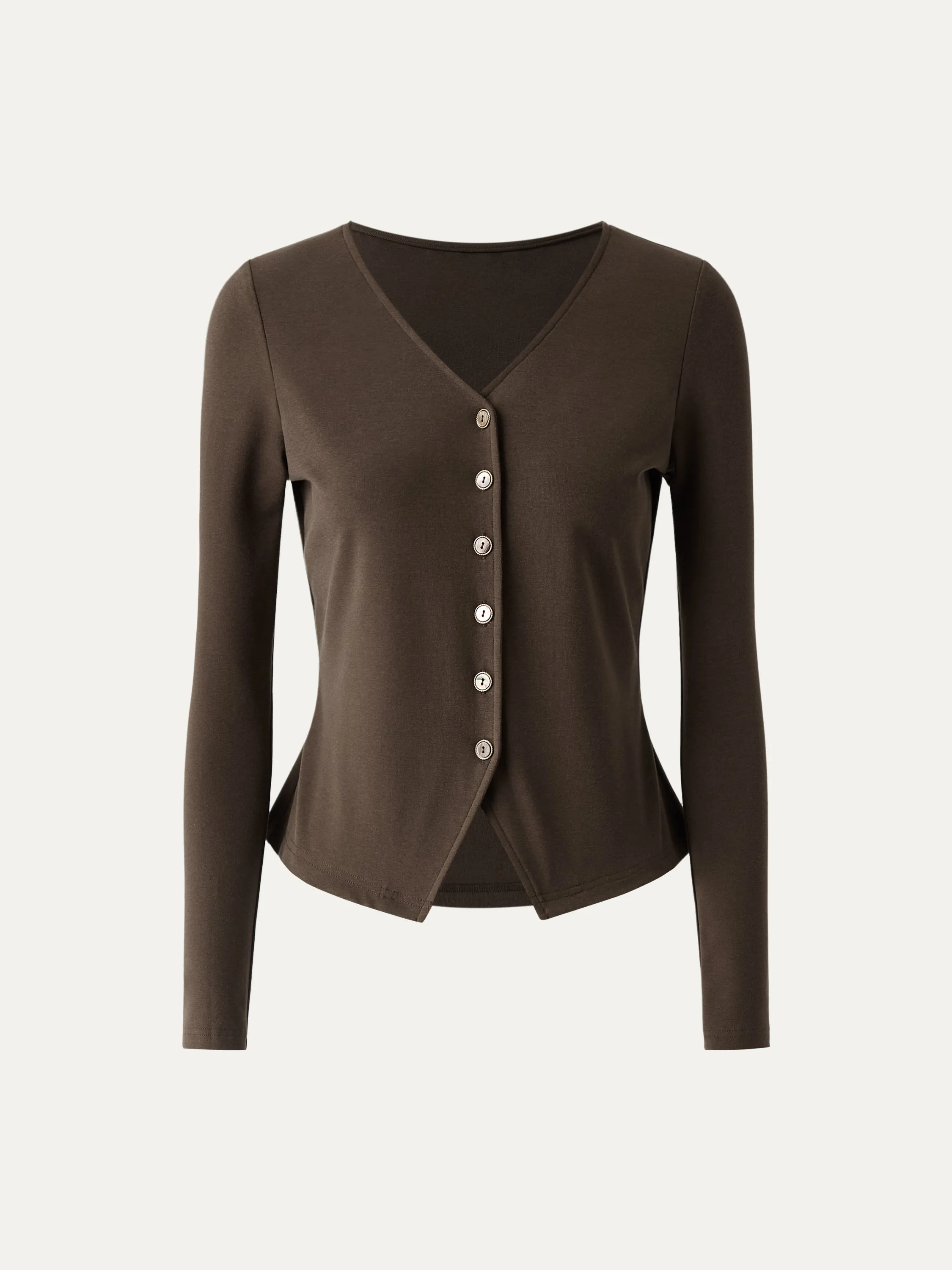 Sabrina Button-Down Top sold by ogl move product image thumbnail 3