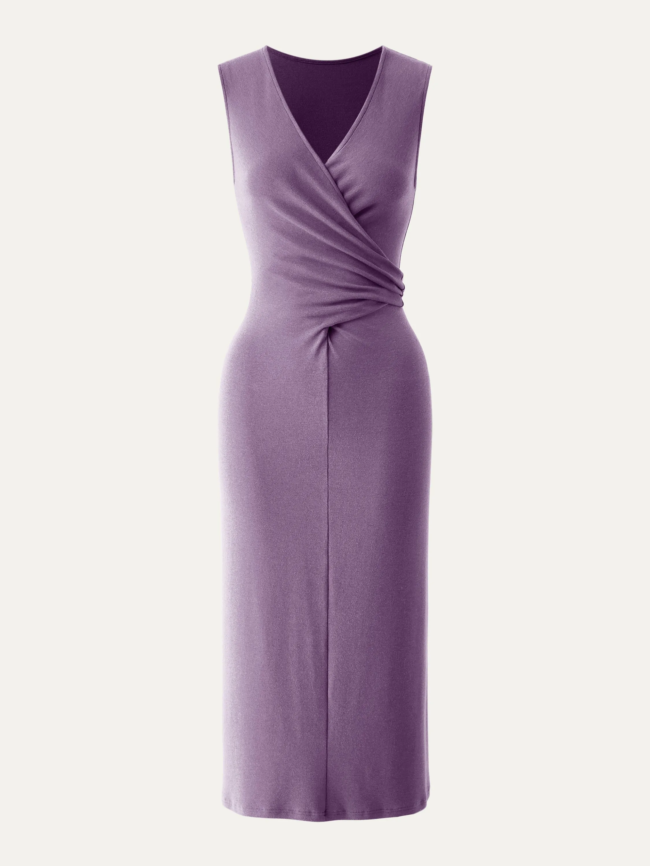 Wrap Midi Tank Dress sold by ogl move product image thumbnail 3