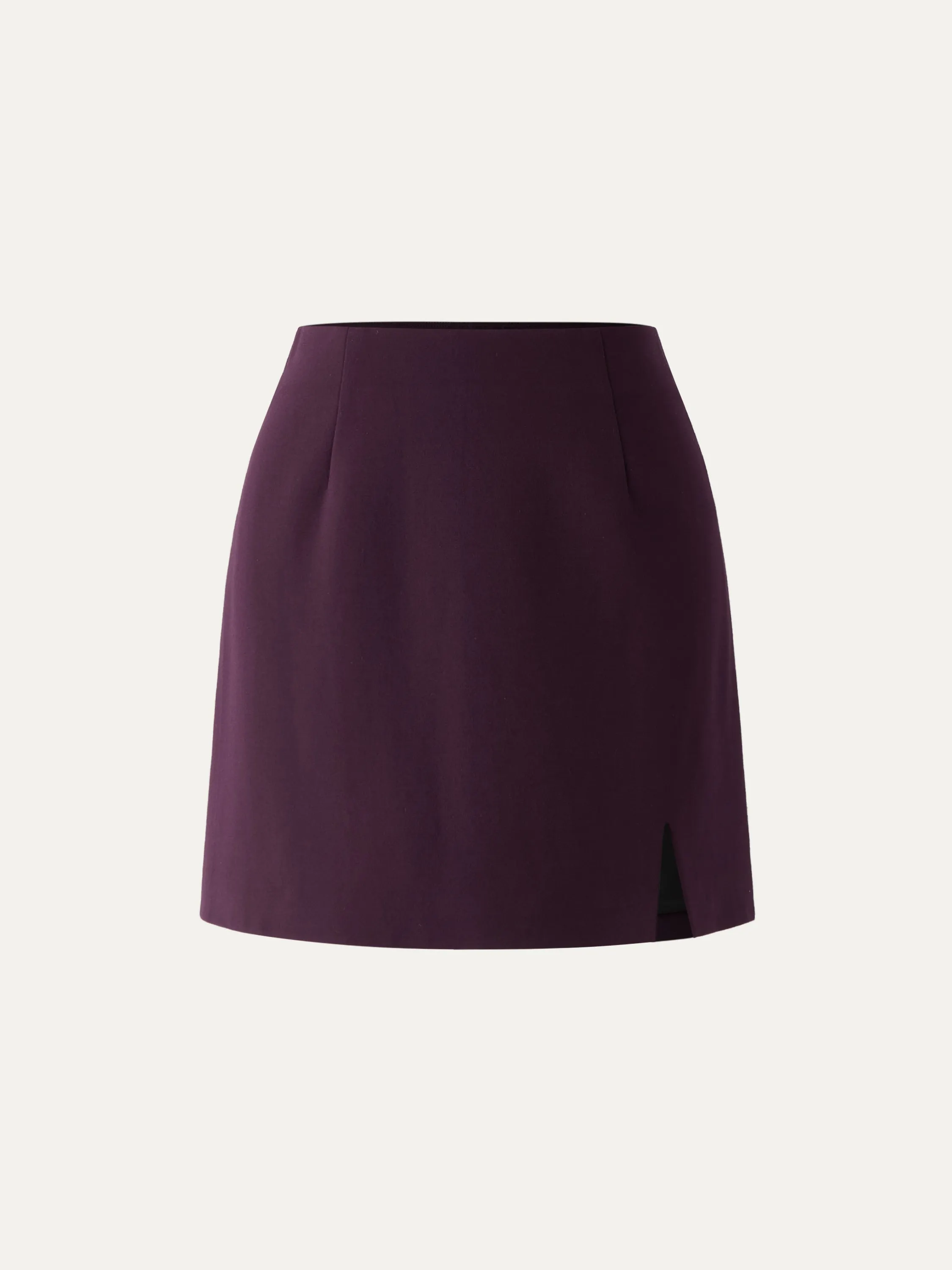Ponte Split Mini Skirt sold by ogl move product image thumbnail 3