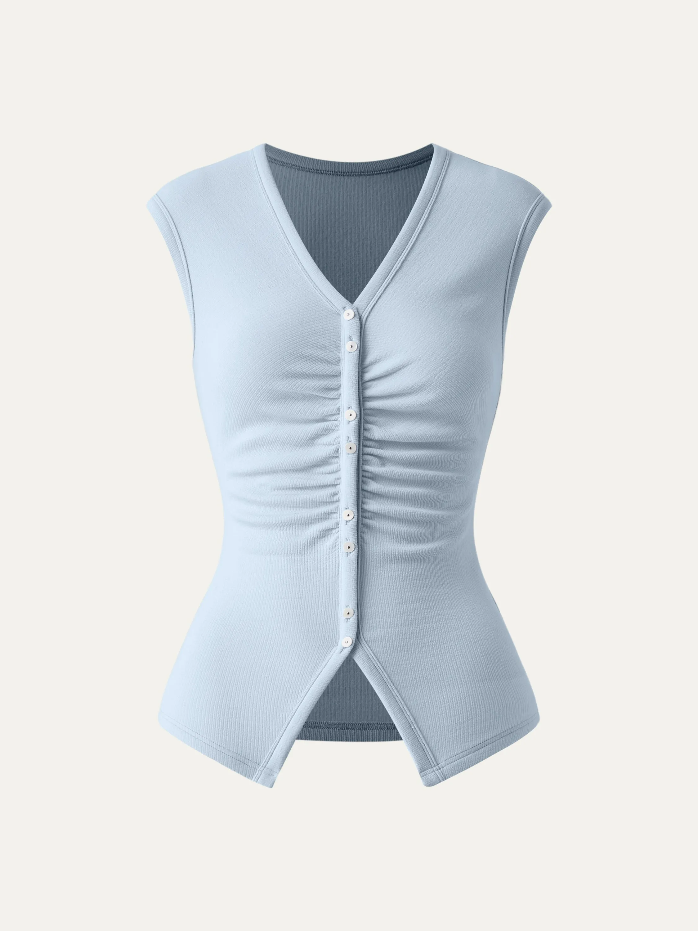 Soft Brushed Cap Sleeve Top sold by ogl move product image thumbnail 2