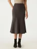 High Waisted Fishtail Midi Skirt sold by ogl move