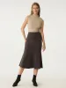 High Waisted Fishtail Midi Skirt sold by ogl move