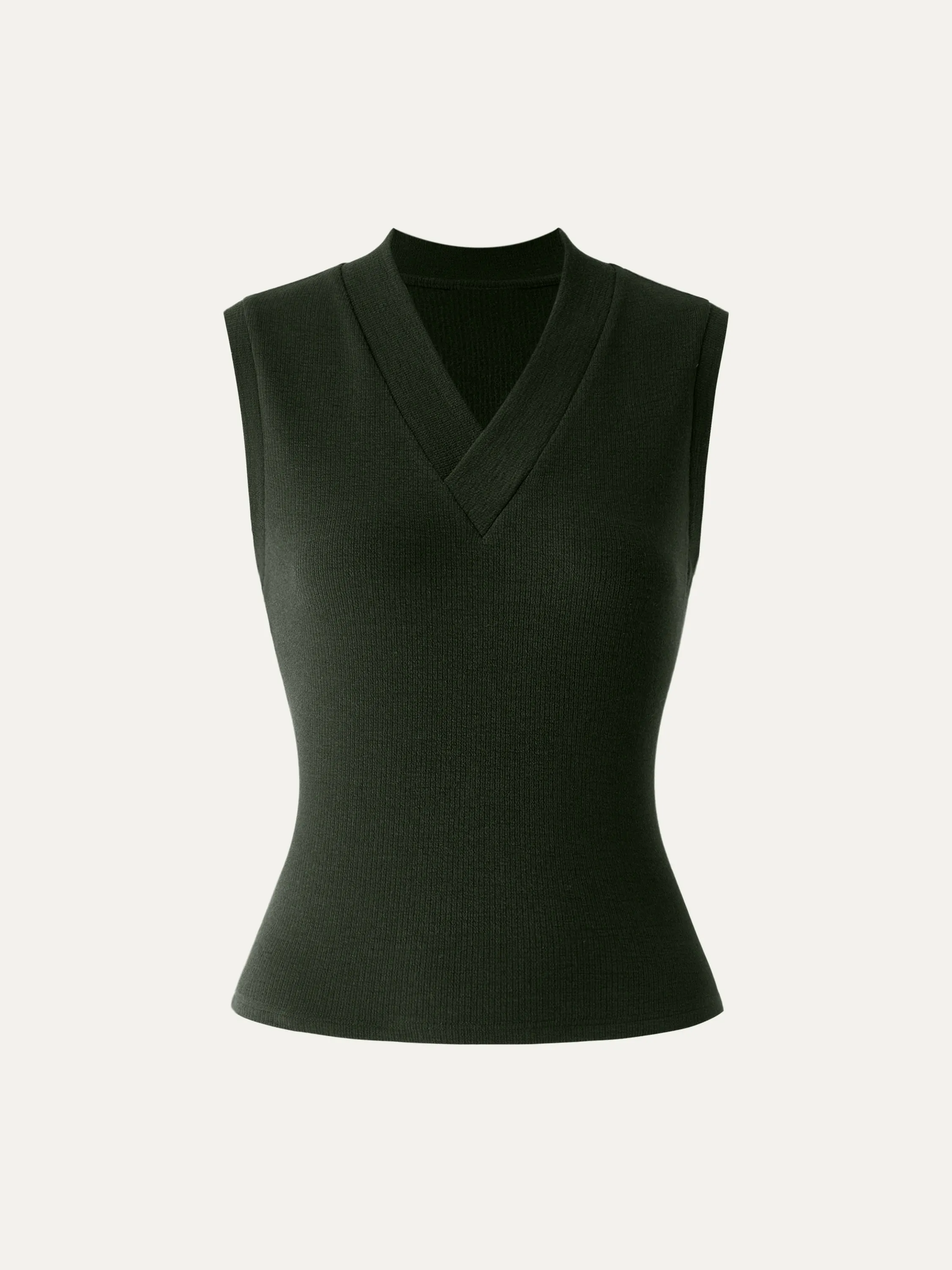 V Neck Sleeveless Tank Top sold by ogl move product image thumbnail 2