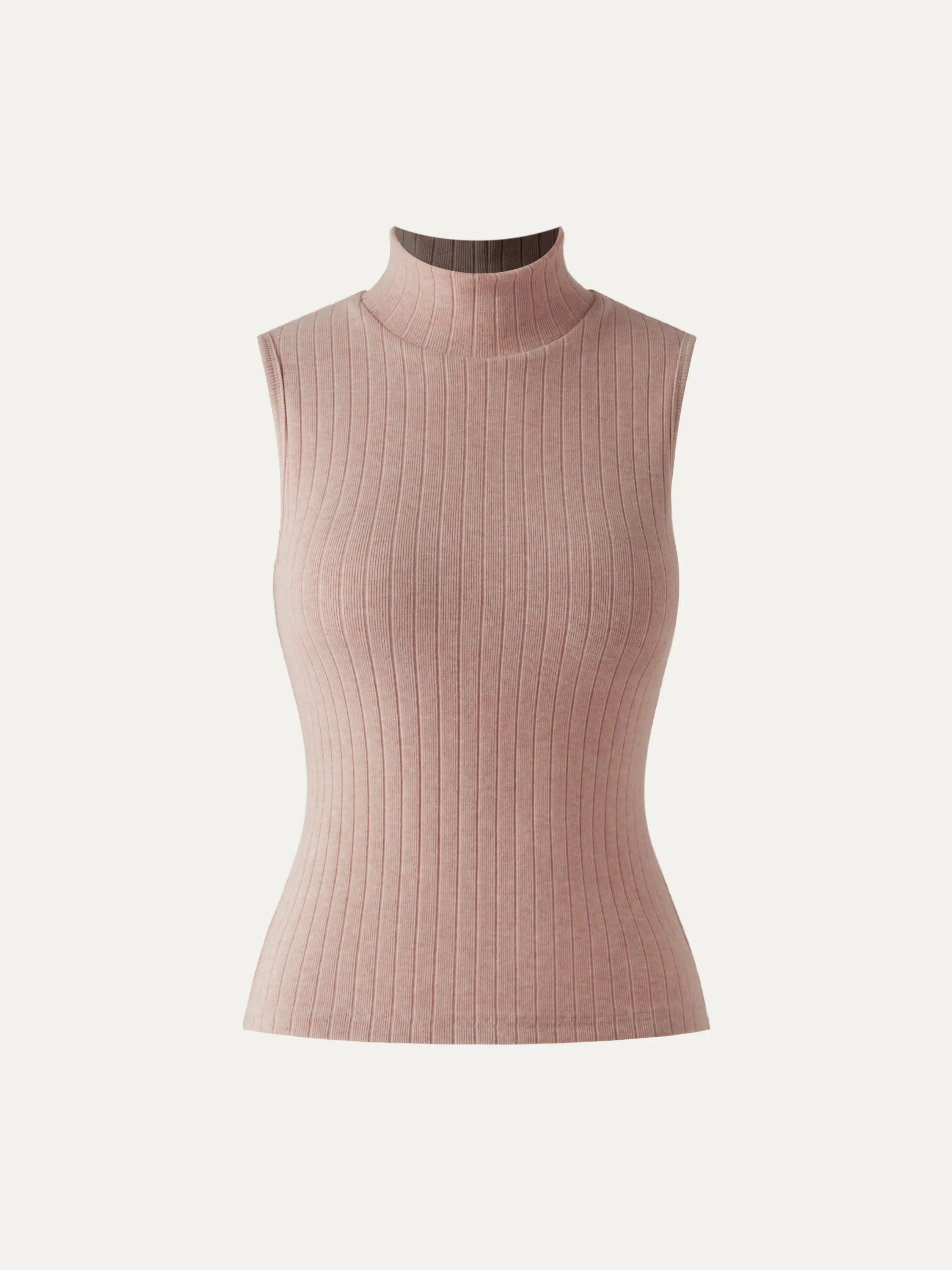 Wide Rib Mockneck Brami Tank sold by ogl move product image thumbnail 2