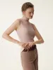 Wide Rib Mockneck Brami Tank sold by ogl move
