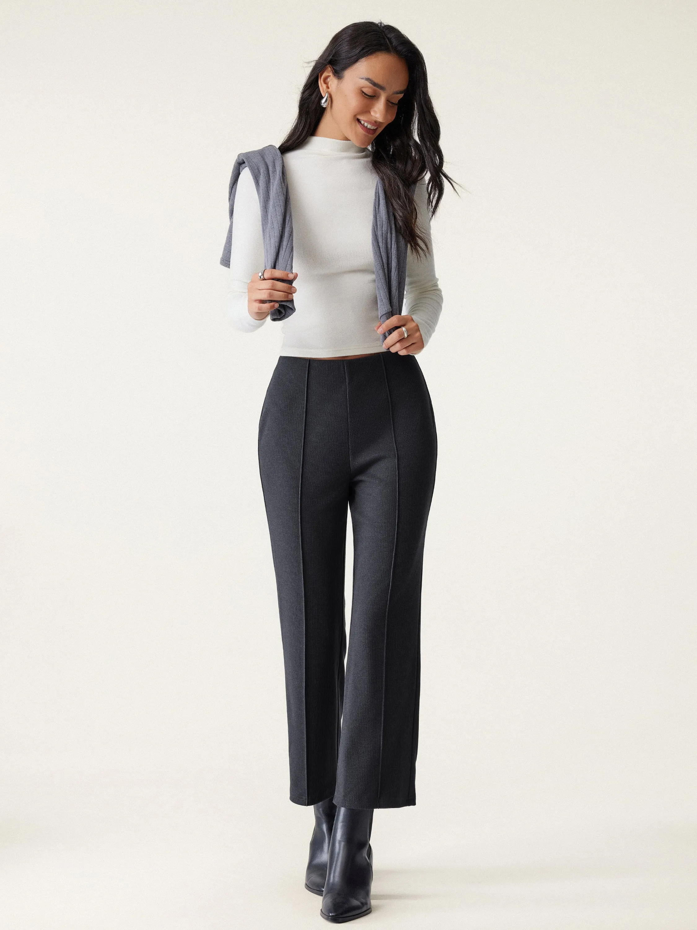Kickout Pull-On Cropped Flare Pant sold by OGLmove