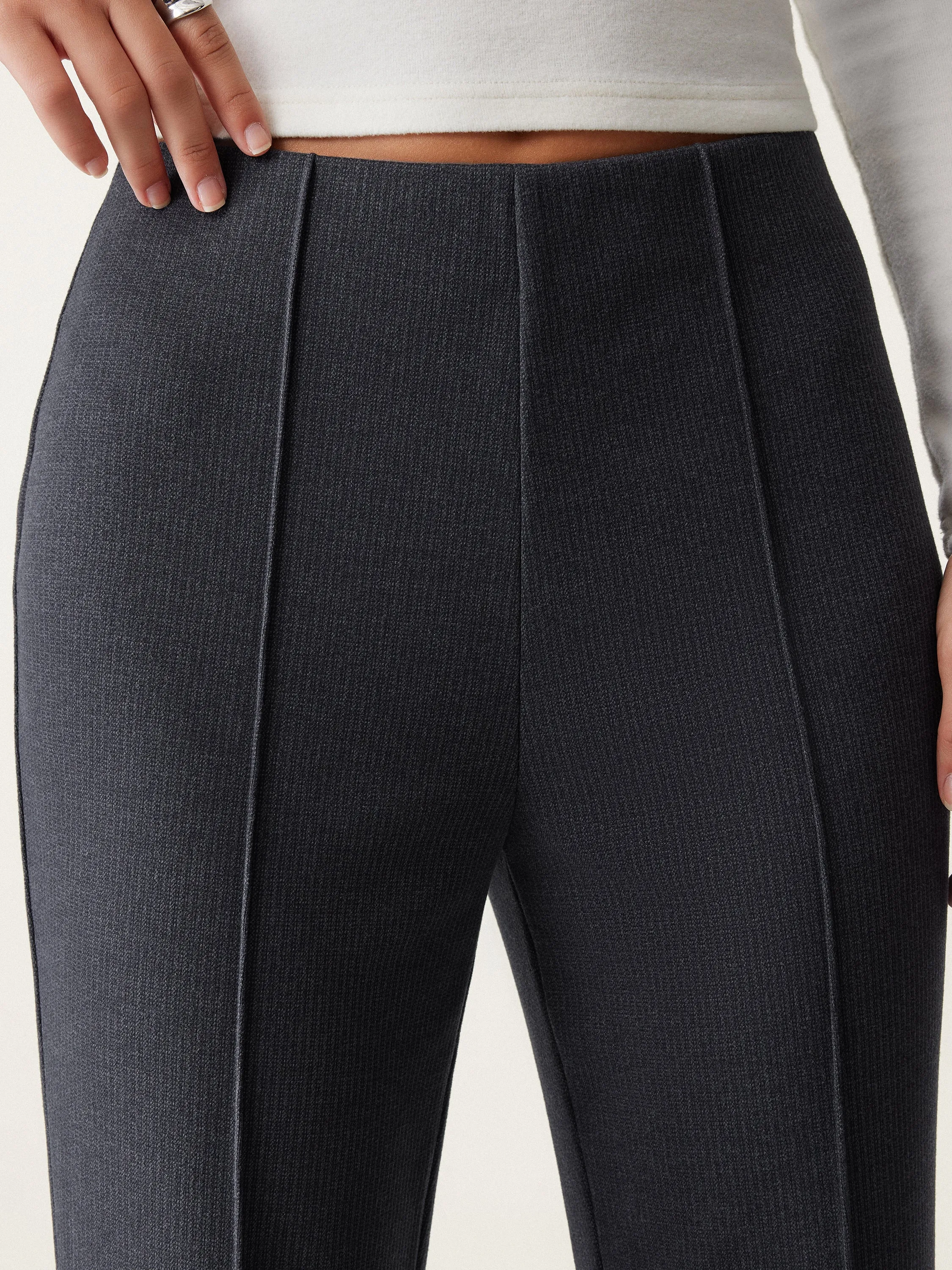 Kickout Pull-On Cropped Flare Pant sold by OGLmove product image thumbnail 4