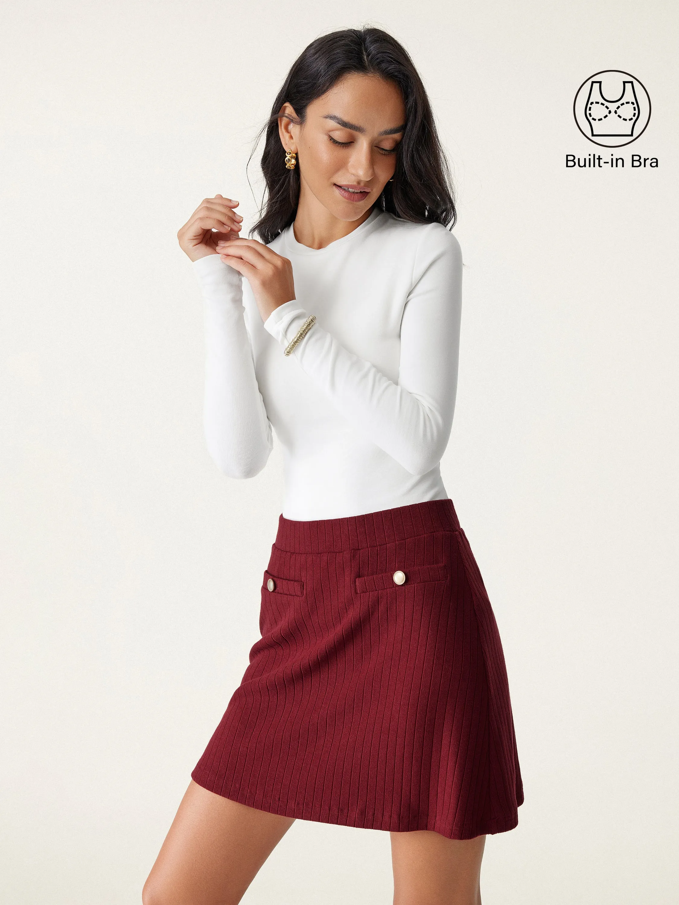 Essential Crew Slimming Brami Top sold by ogl move