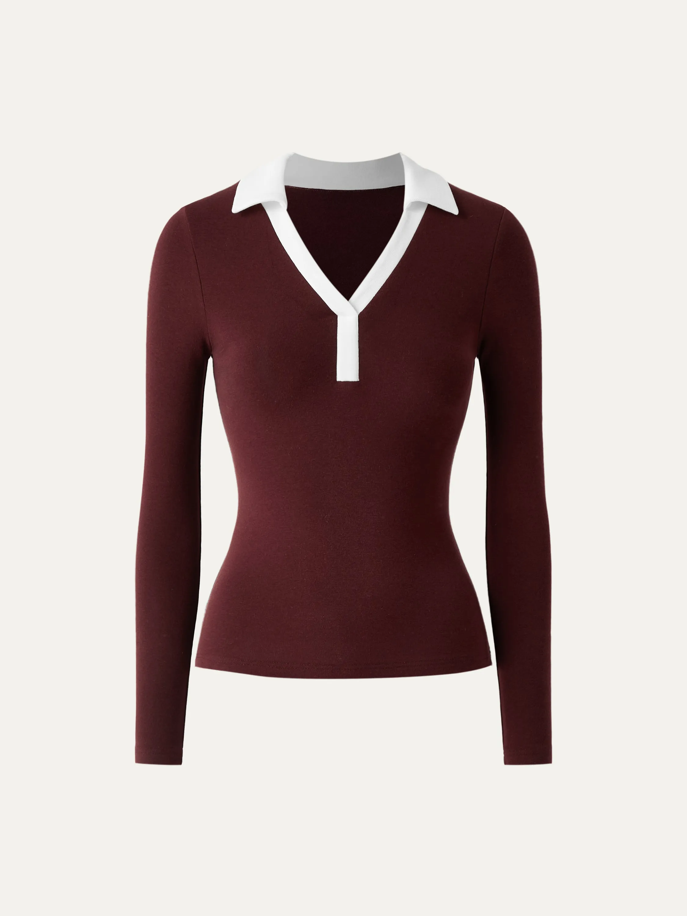 Contrast Collar Polo sold by ogl move product image thumbnail 2