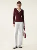 Contrast Collar Polo sold by ogl move
