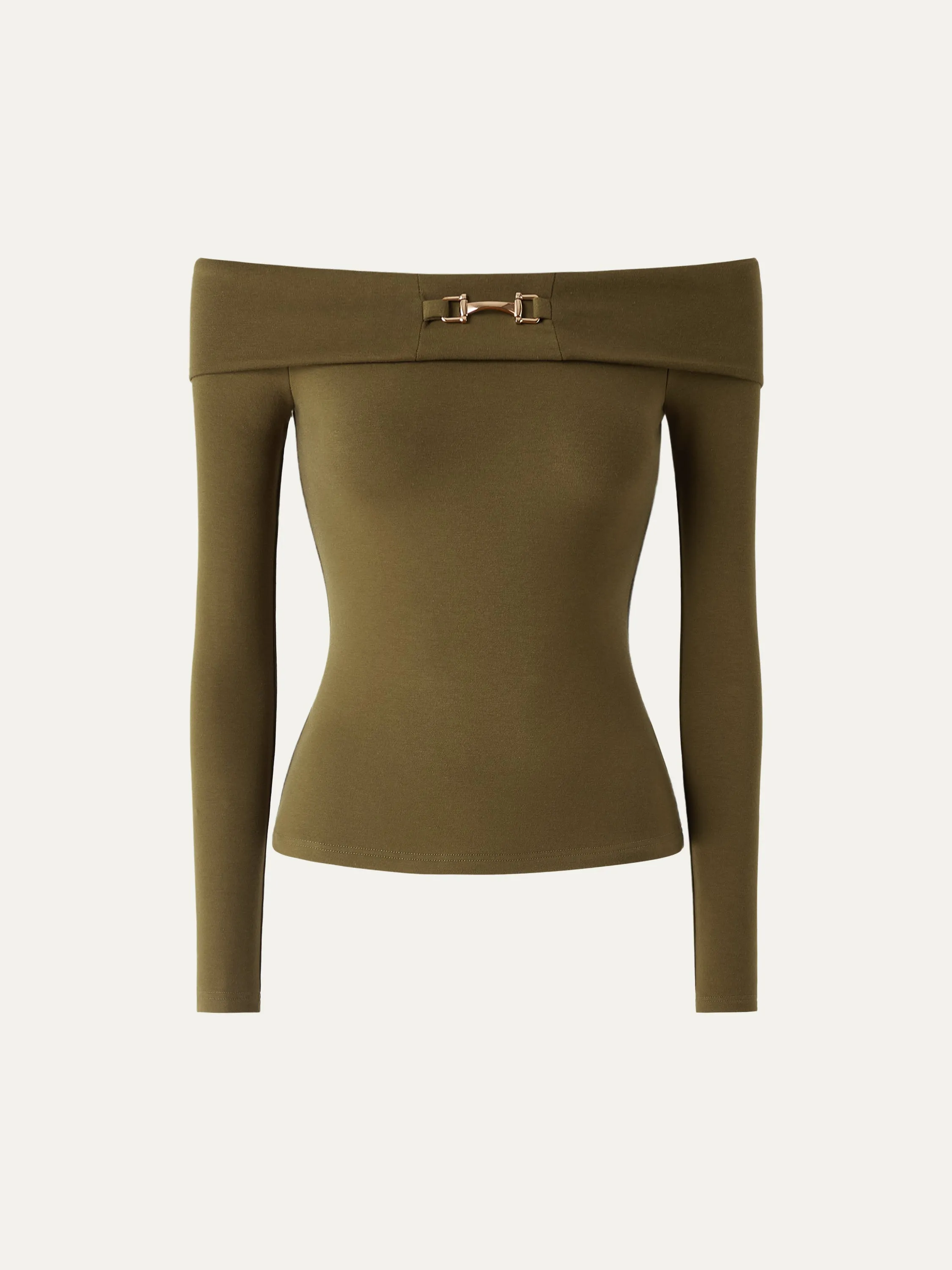 Bardot Neck Long Sleeve Top sold by ogl move product image thumbnail 2