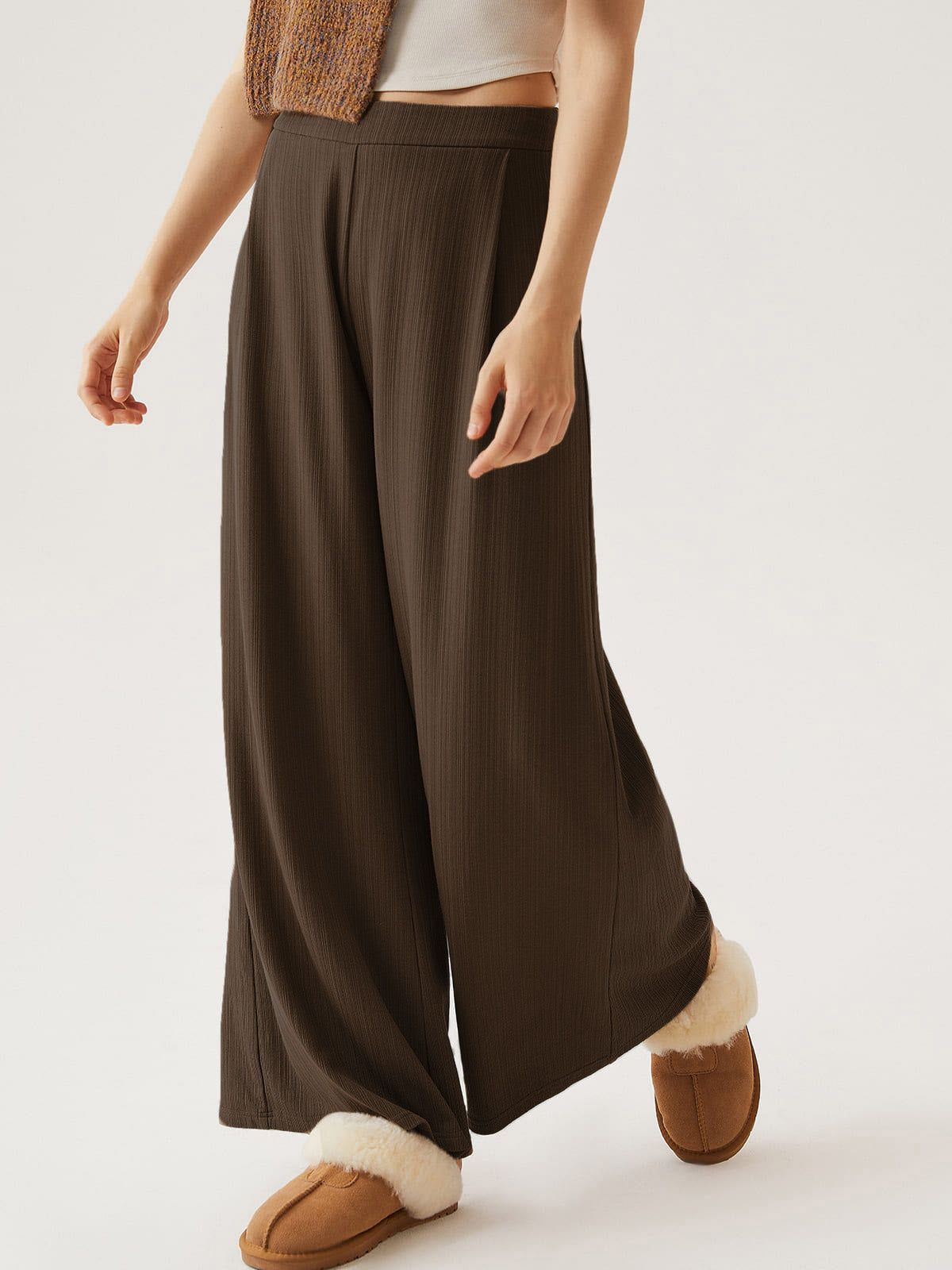 Flared Wide Leg Lounge Pants sold by ogl move product image thumbnail 5