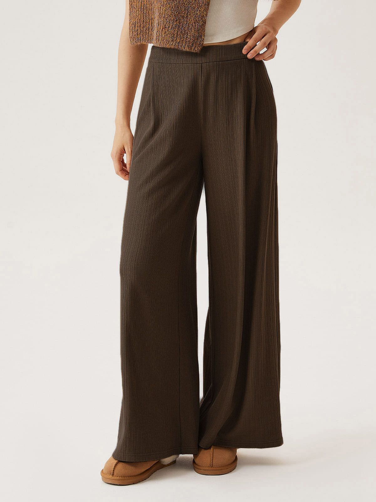 Flared Wide Leg Lounge Pants sold by ogl move product image thumbnail 2