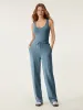 High Waisted Patch Pocket Drawstring Pant sold by ogl move