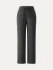 High Waisted Everyday Drawstring Straight Pant sold by ogl move