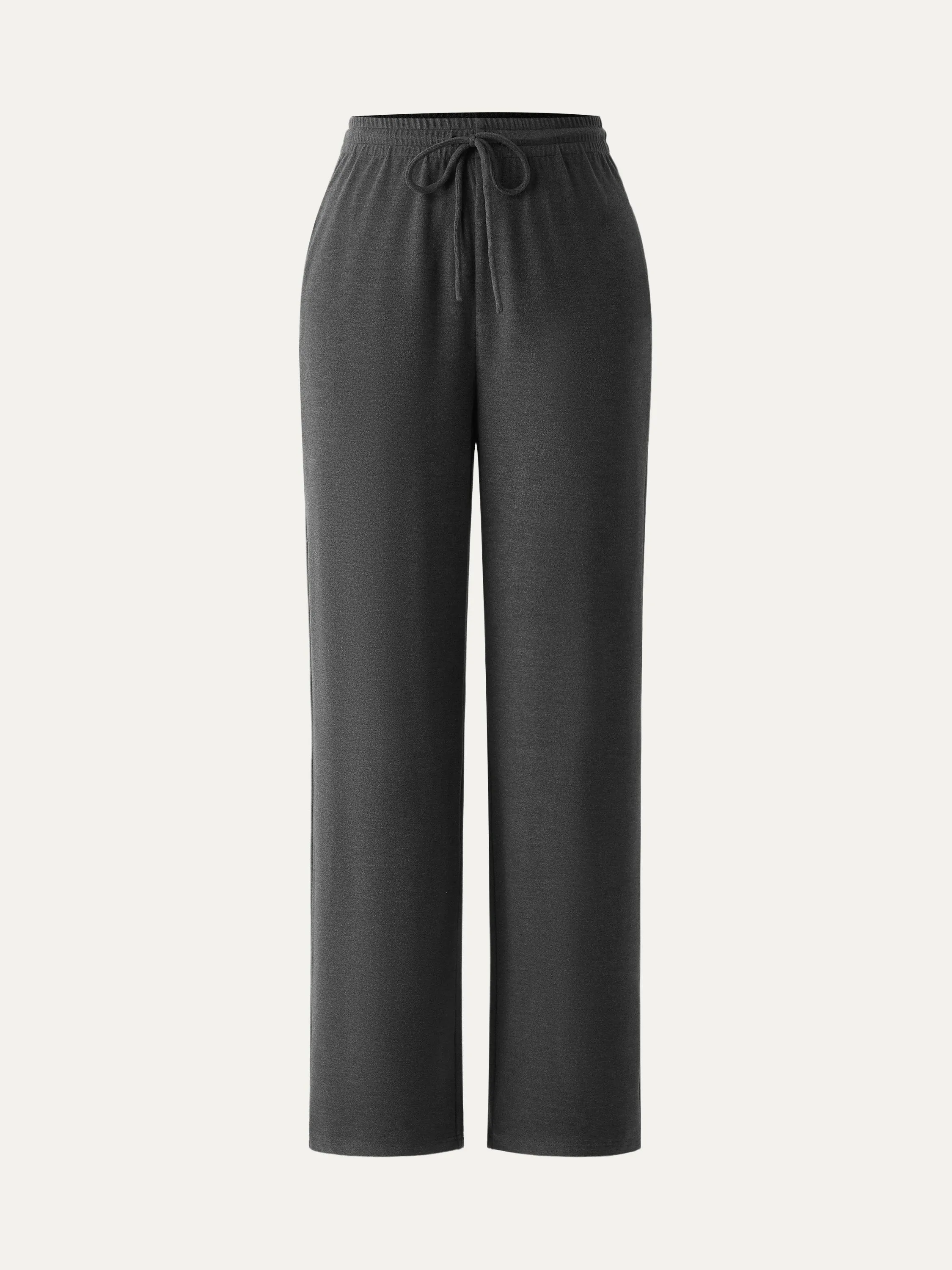 High Waisted Everyday Drawstring Straight Pant sold by ogl move product image thumbnail 3