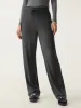 High Waisted Everyday Drawstring Straight Pant sold by ogl move