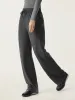 High Waisted Everyday Drawstring Straight Pant sold by ogl move