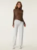 Mockneck Relaxed Pipping Brami Top sold by ogl move