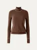 Mockneck Relaxed Pipping Brami Top sold by ogl move