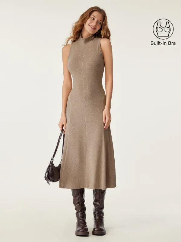Mockneck Midi Tank Brami Dress sold by ogl move