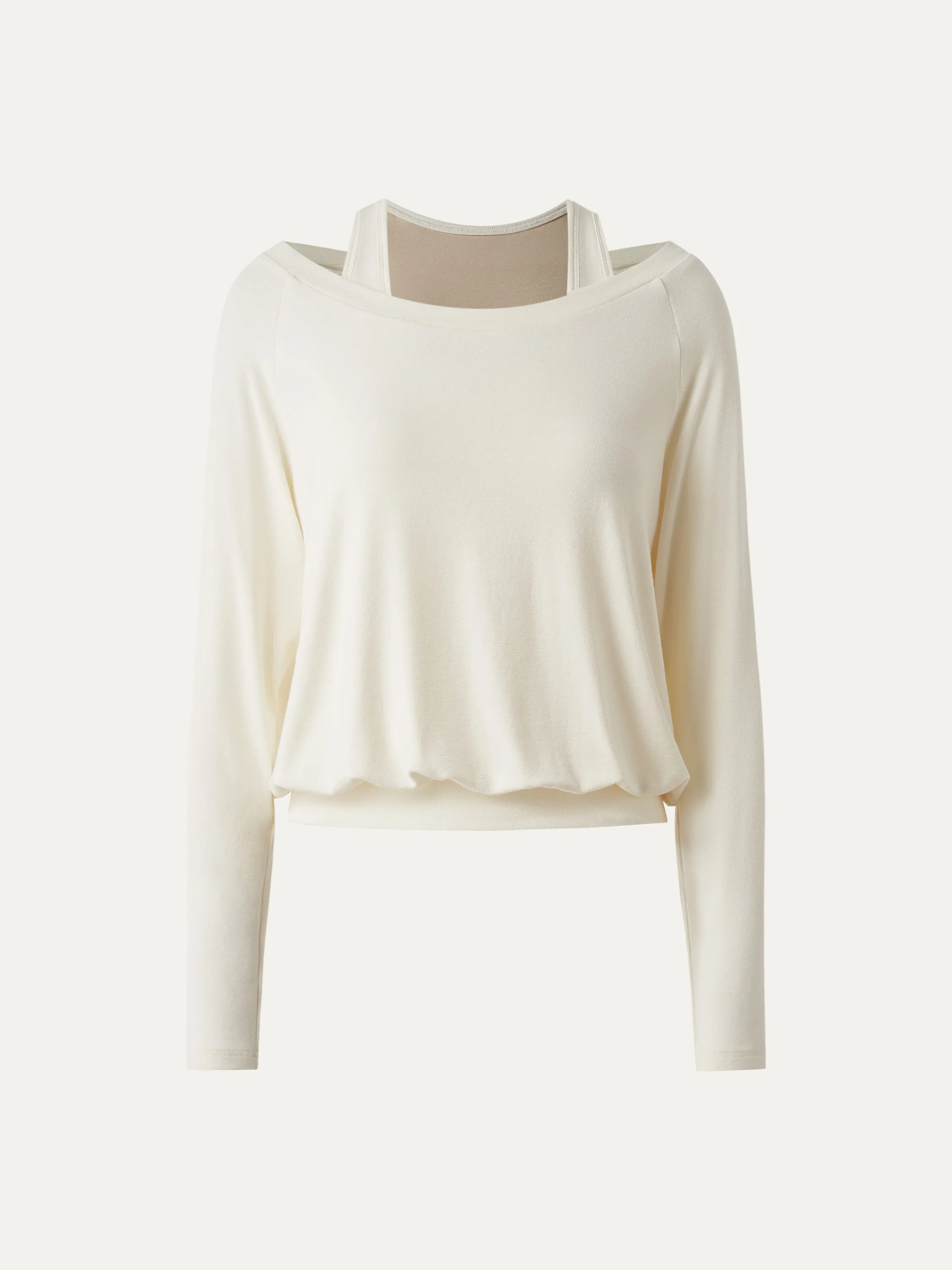 LiteWarm Multi-Wear Layering Built-In Bra Top sold by OGLmove product image thumbnail 3