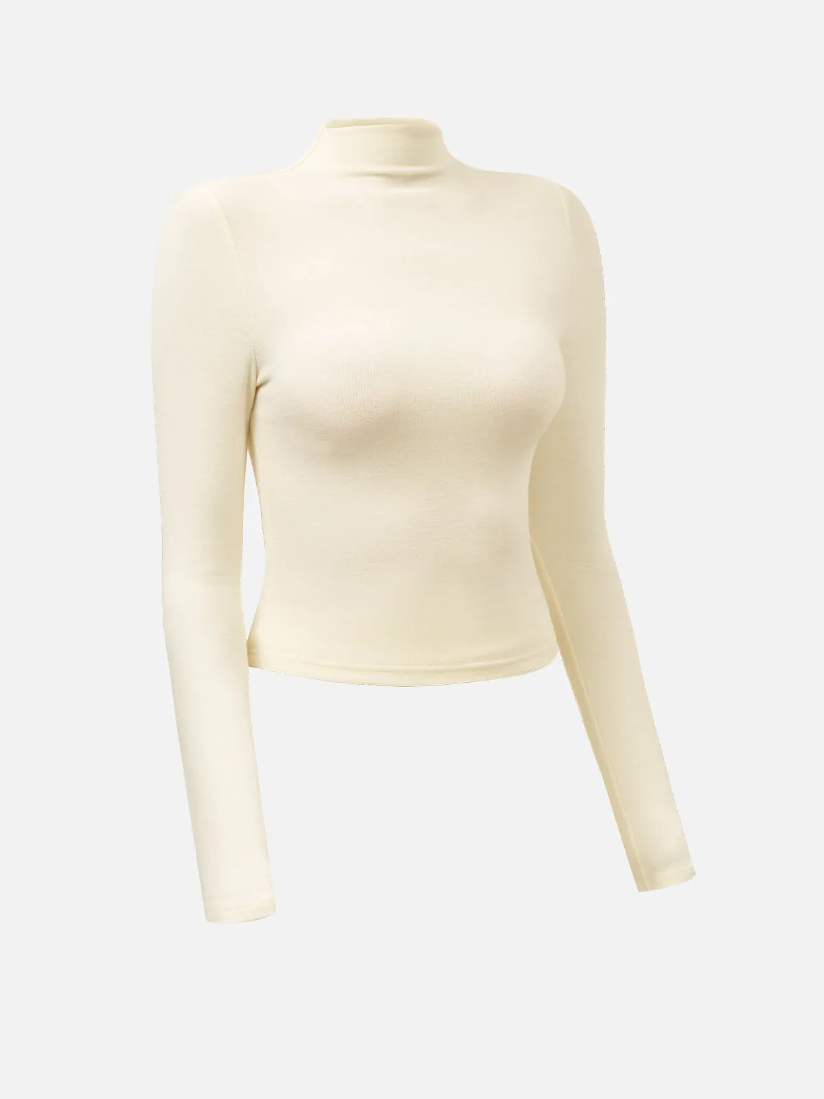 2Pcs Set Mock Neck Crop Top & Belted Pleat Mini Skirt With Shorts sold by ogl move product image thumbnail 2