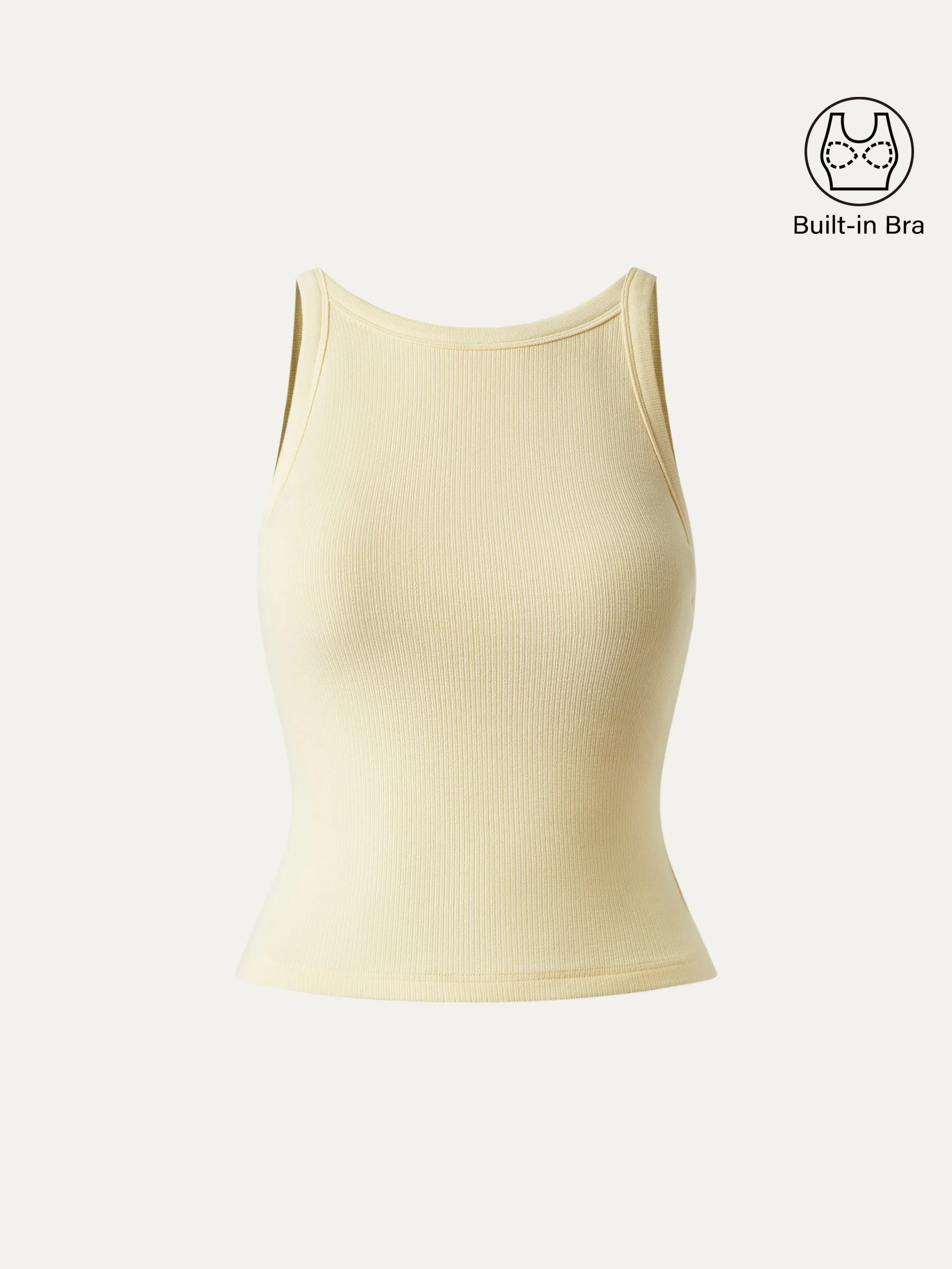 Scoop neckline Sleeveless Brami Tank Top sold by ogl move product image thumbnail 3