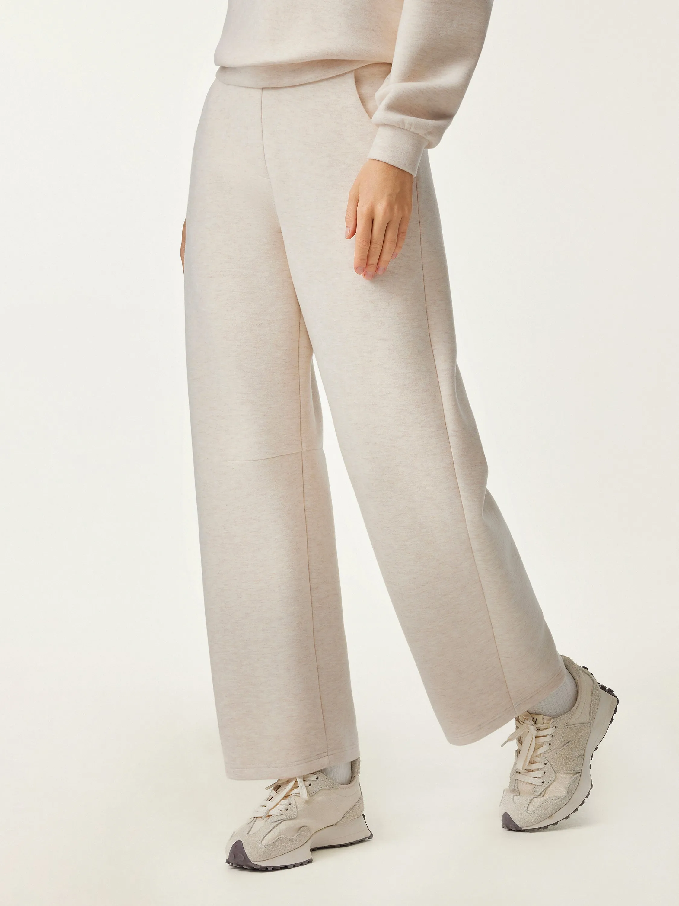High Waisted Cozy Barrel Leg Pant sold by OGLmove product image thumbnail 4