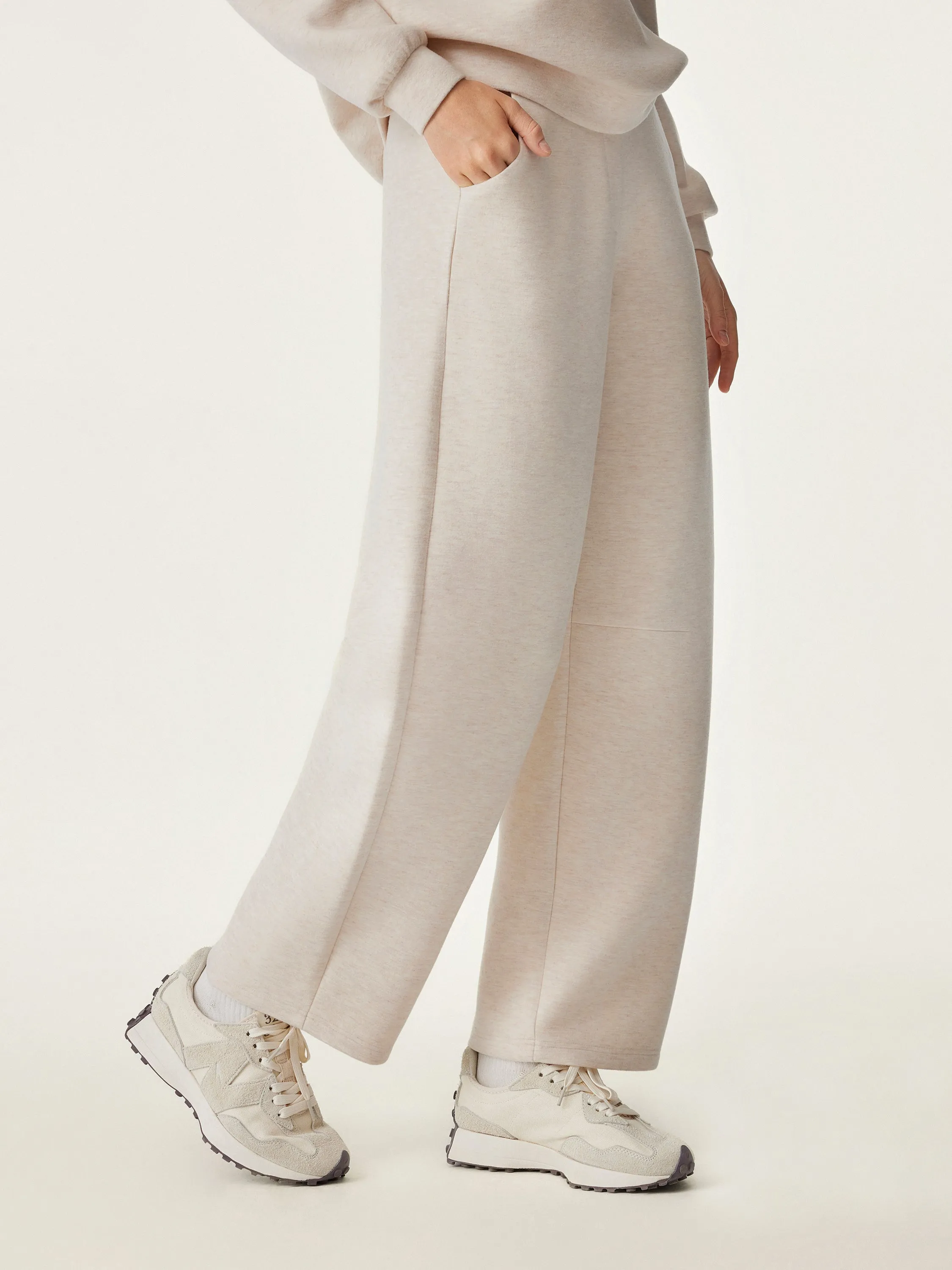 High Waisted Cozy Barrel Leg Pant sold by OGLmove product image thumbnail 5