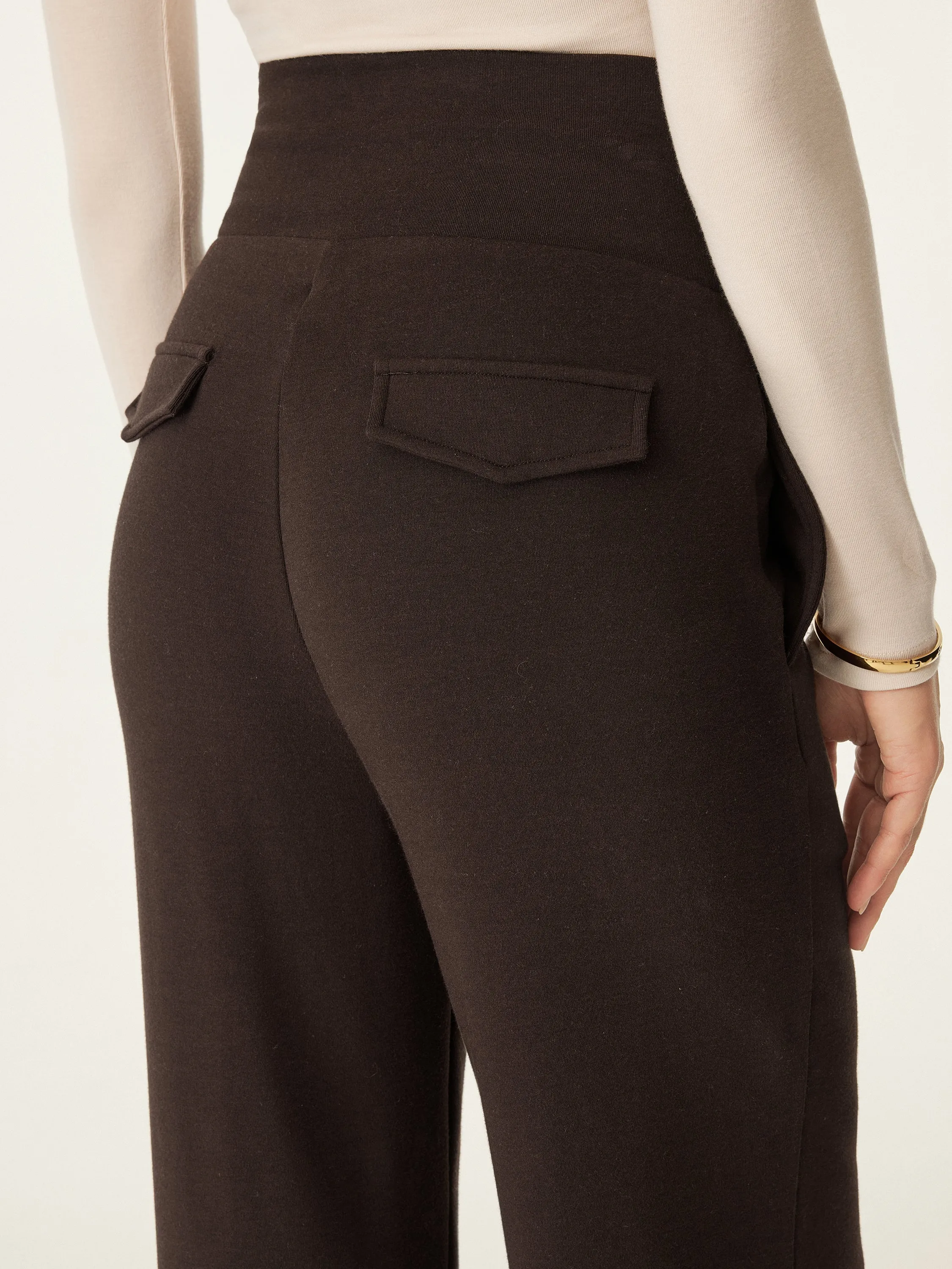 Tummy Warmer Pin-Tuck Pant sold by OGLmove product image thumbnail 2