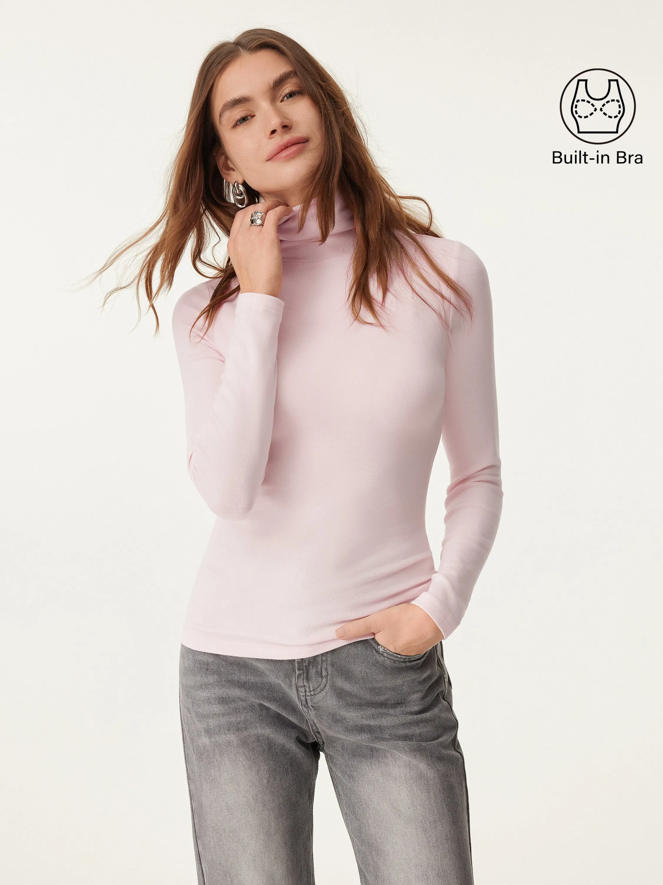 Heat-Tech Turtleneck Brami Top sold by ogl move