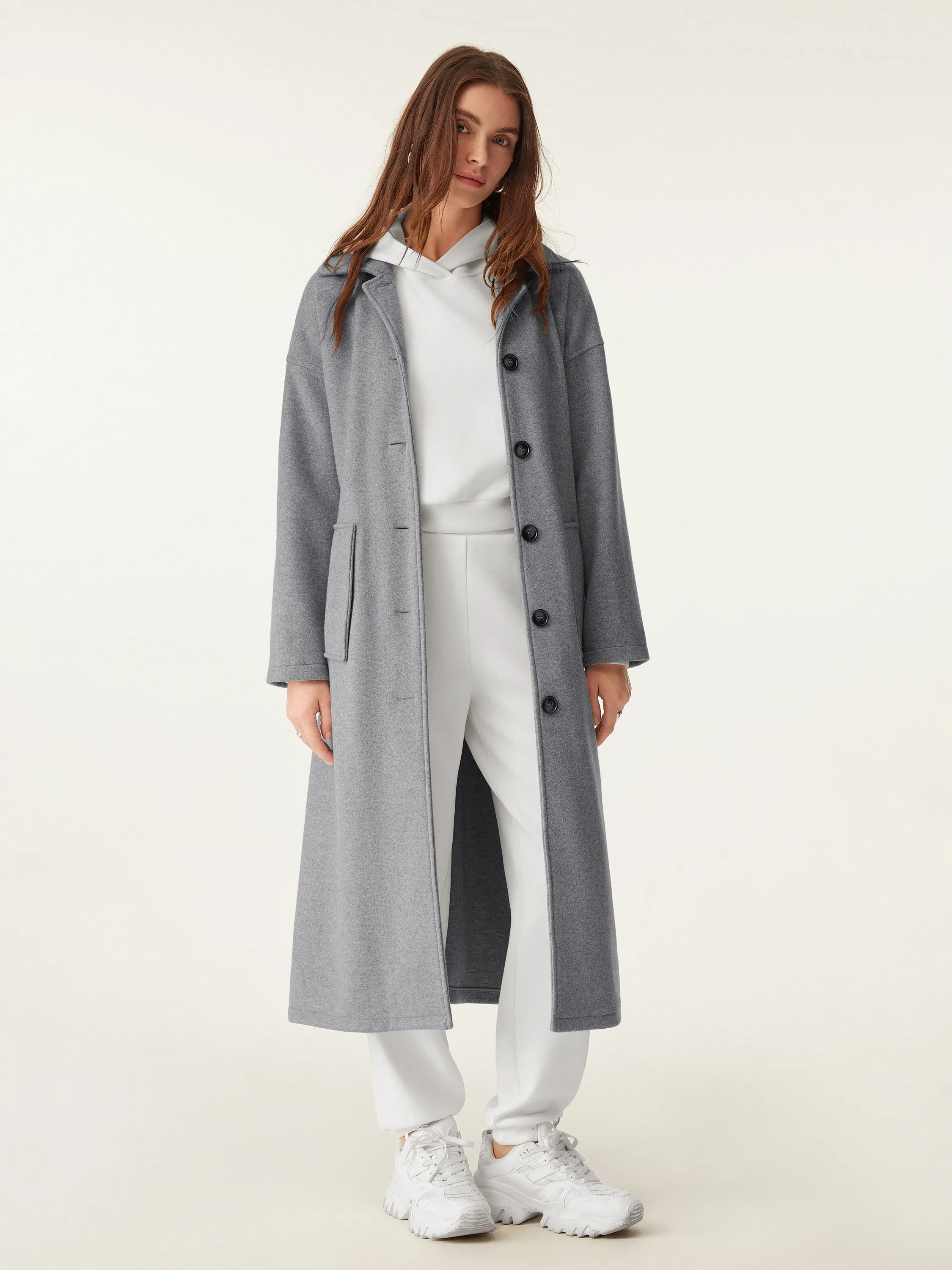 Belted Long Coat sold by ogl move