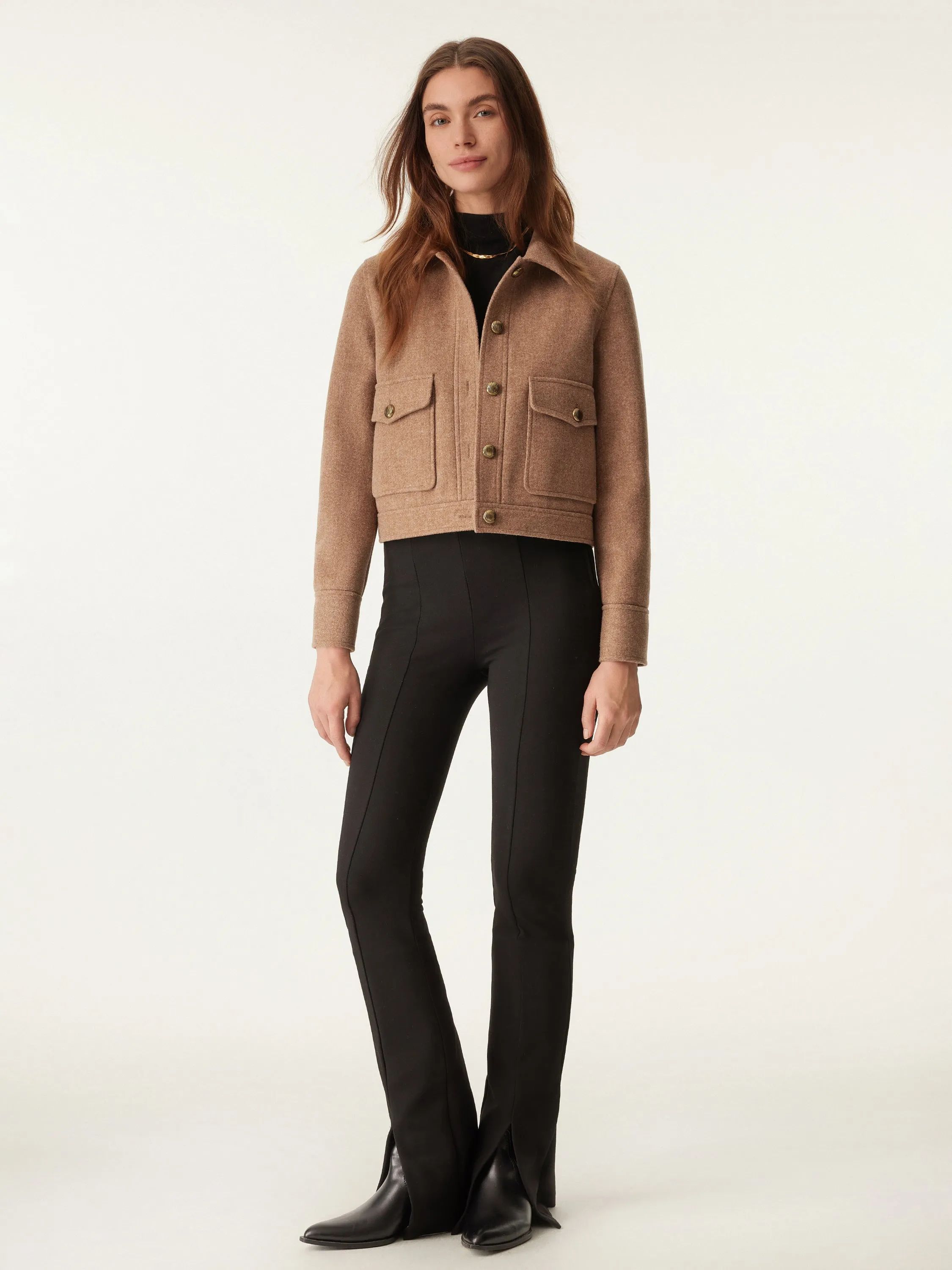 Point Collar Cargo Short Jacket sold by OGLmove product image thumbnail 3