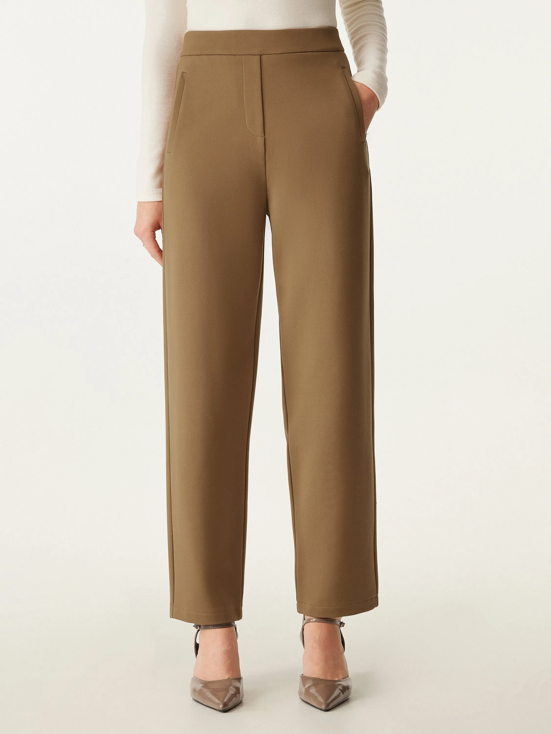 High Waisted Side Pocket Tapered Pant sold by ogl move product image thumbnail 2